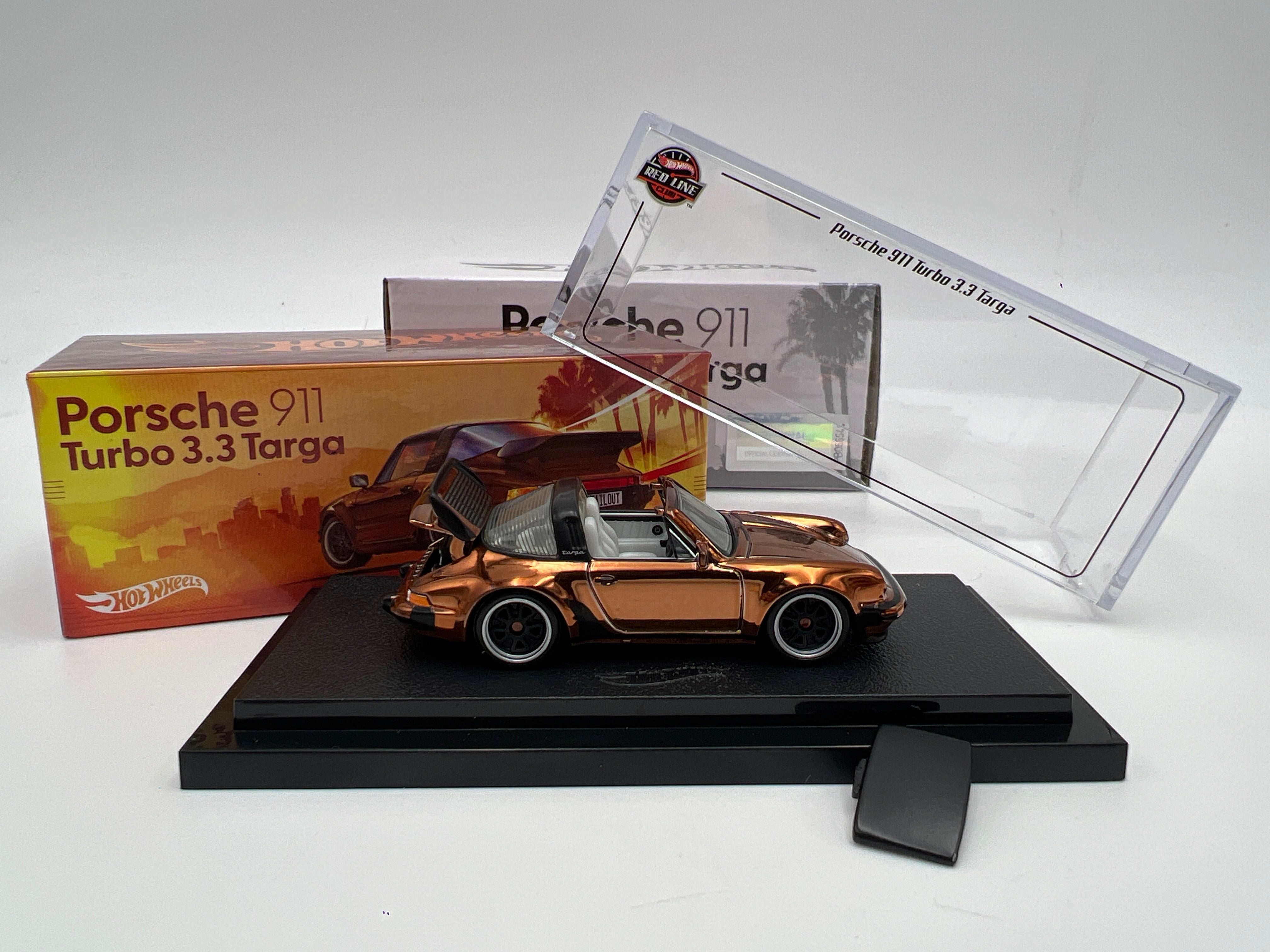 2026 Hot Wheels RLC Porsche 911 Turbo 3.3 Targa Copper