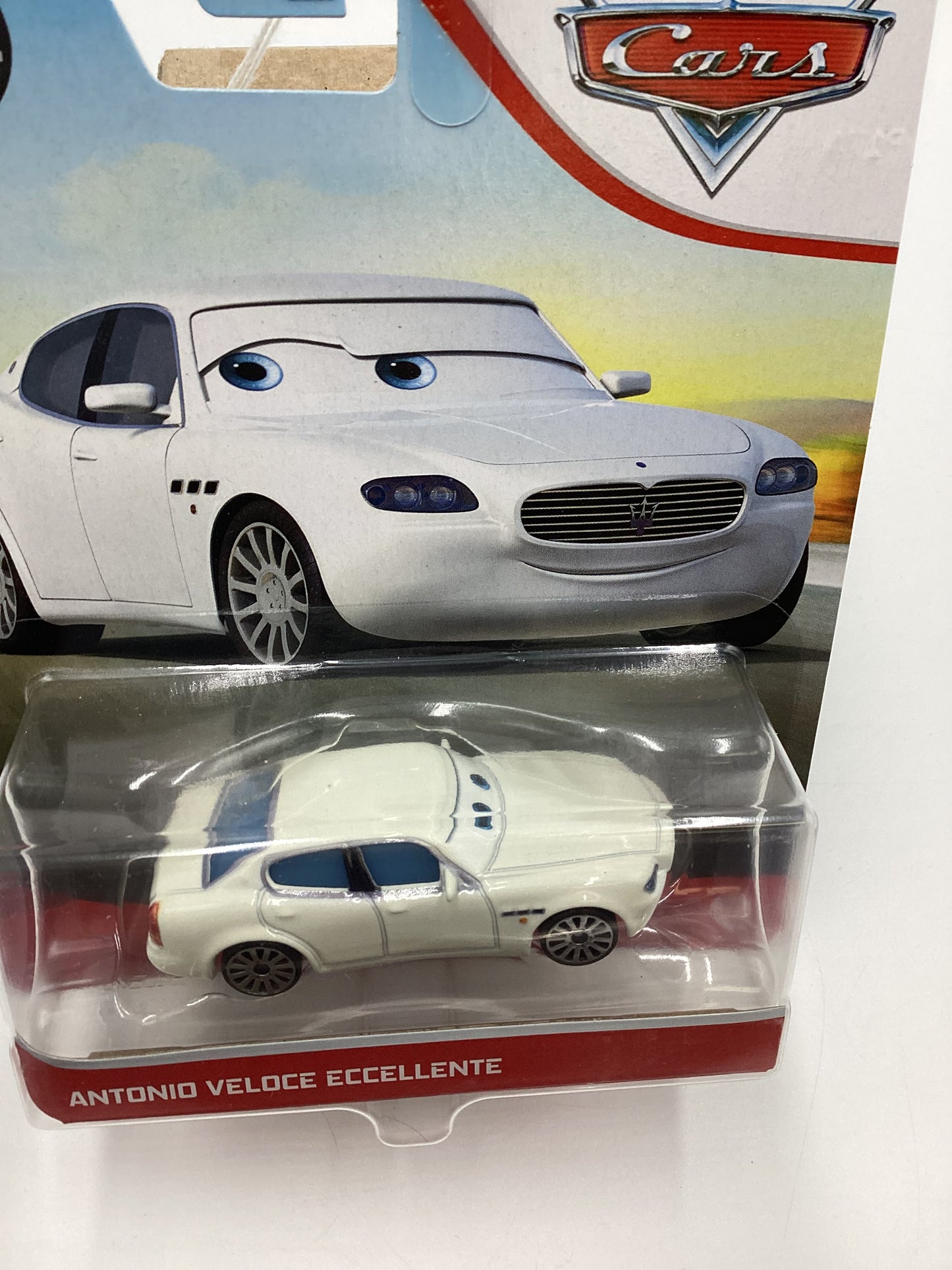 Disney Pixar Cars Antonio Veloce Eccellente White 170D