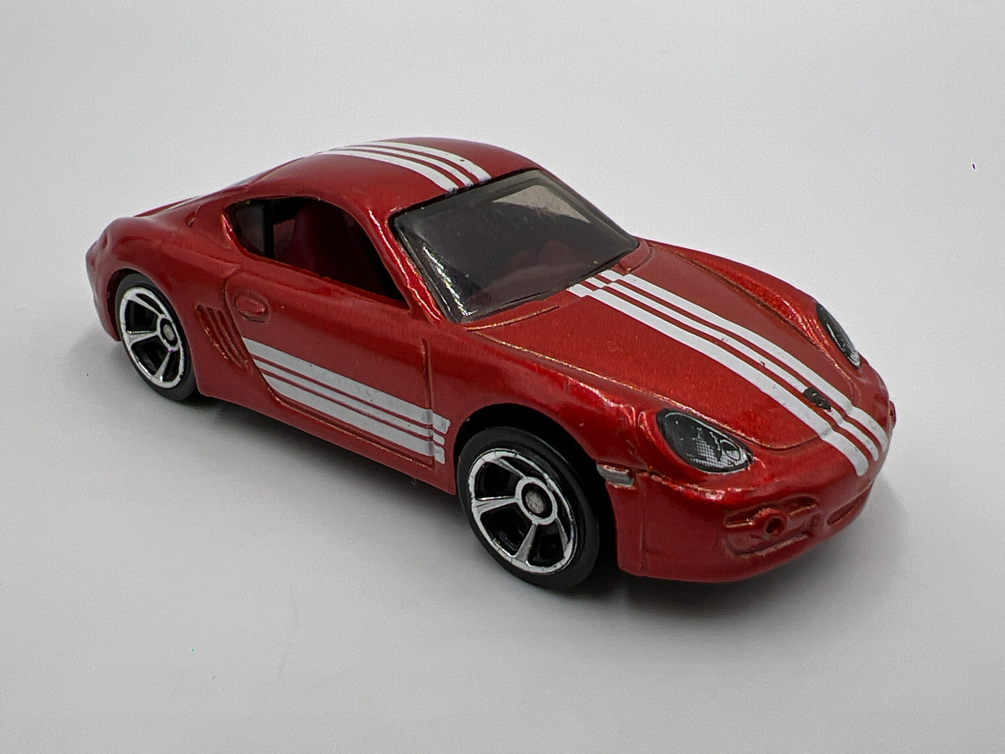 2017 Hot Wheels 1/64 VHTF Variation Multipack Exclusive Porsche Cayman S Red W/MC5 Wheels Loose