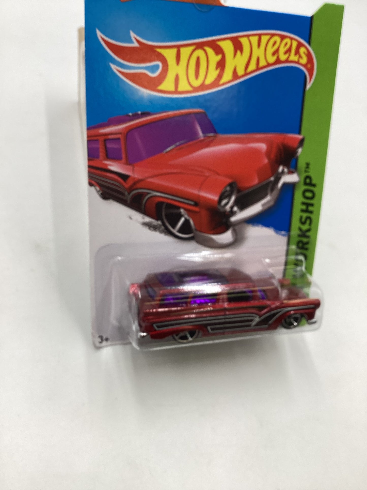 2015 Hot Wheels Workshop #225 8 Crate Red 11C