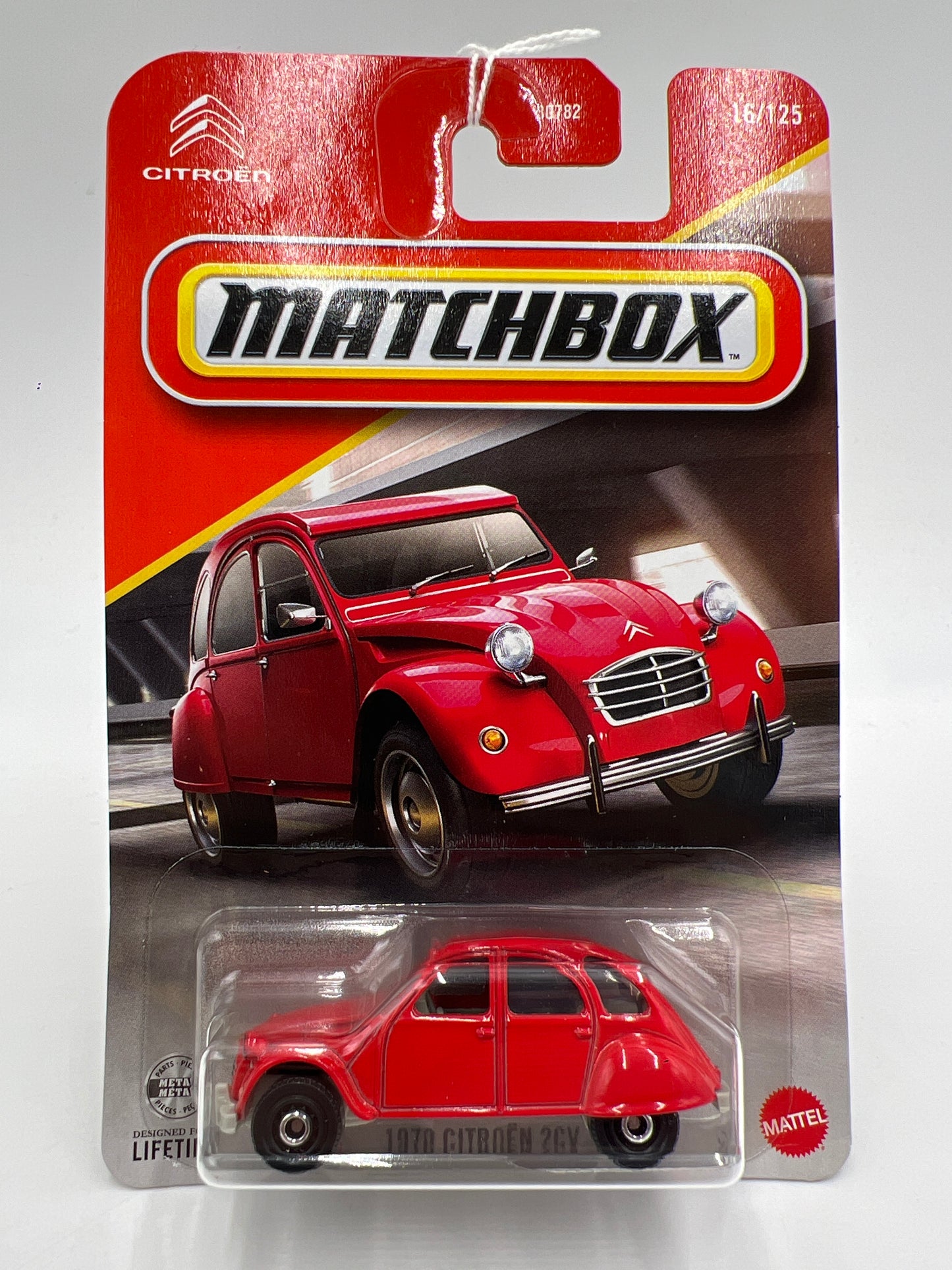 2026 Matchbox #16 1970 Citroen 2CV Red 206D