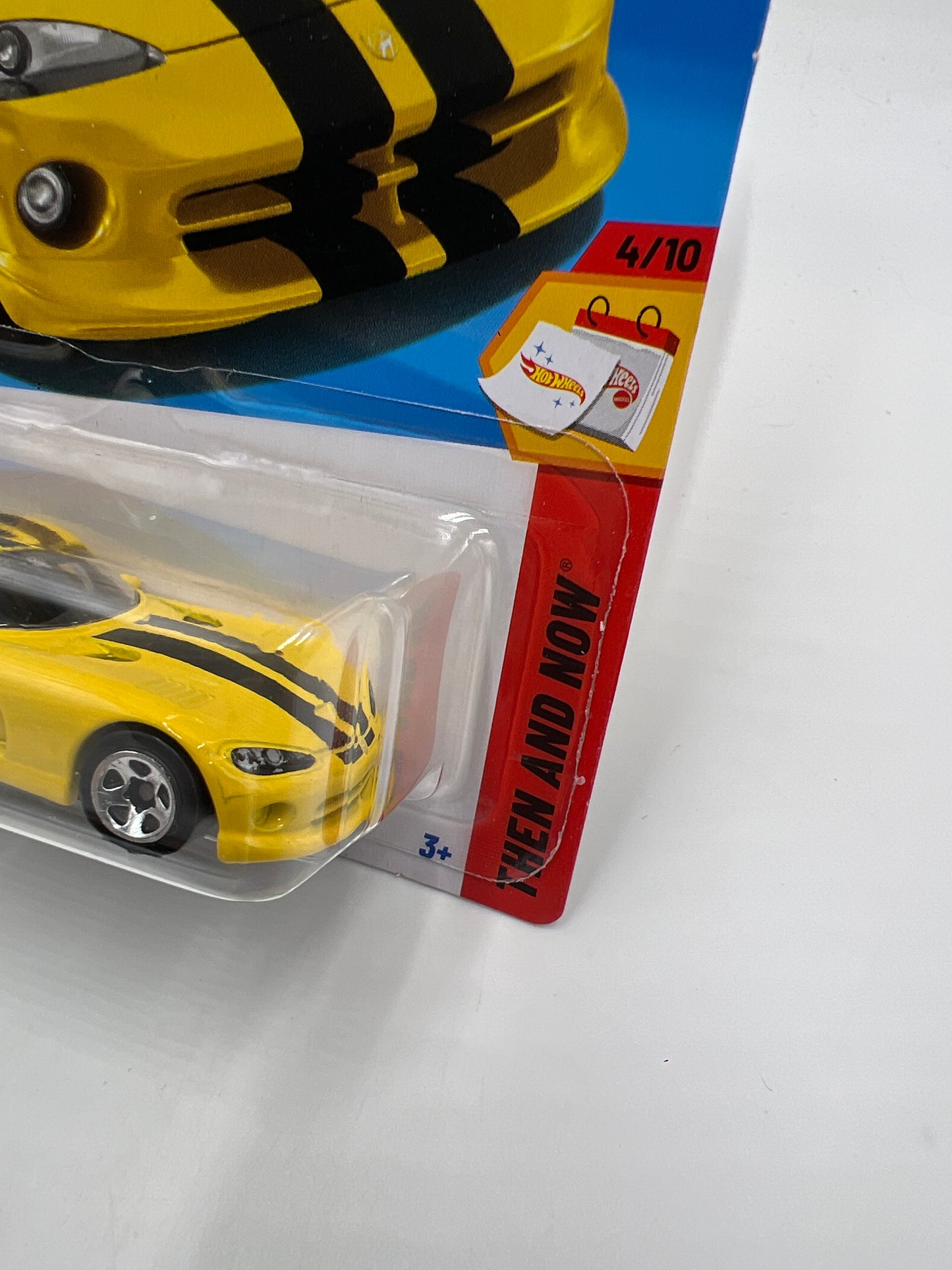 2025 Hot Wheels P Case Then And Now #176 96 Dodge Viper GTS Yellow 53D