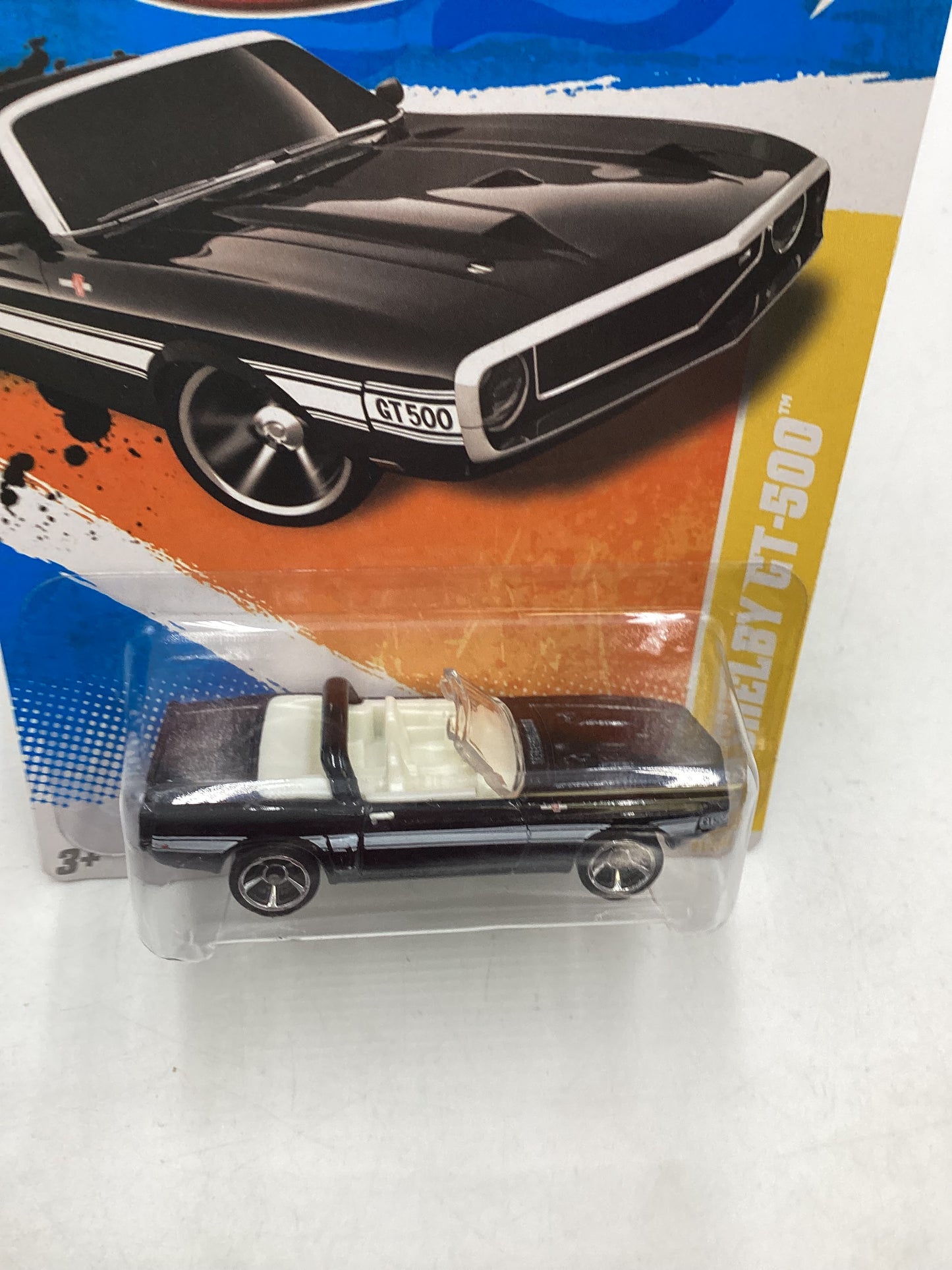 2011 Hot Wheels #21 69 Shelby GT-500 Black 25E