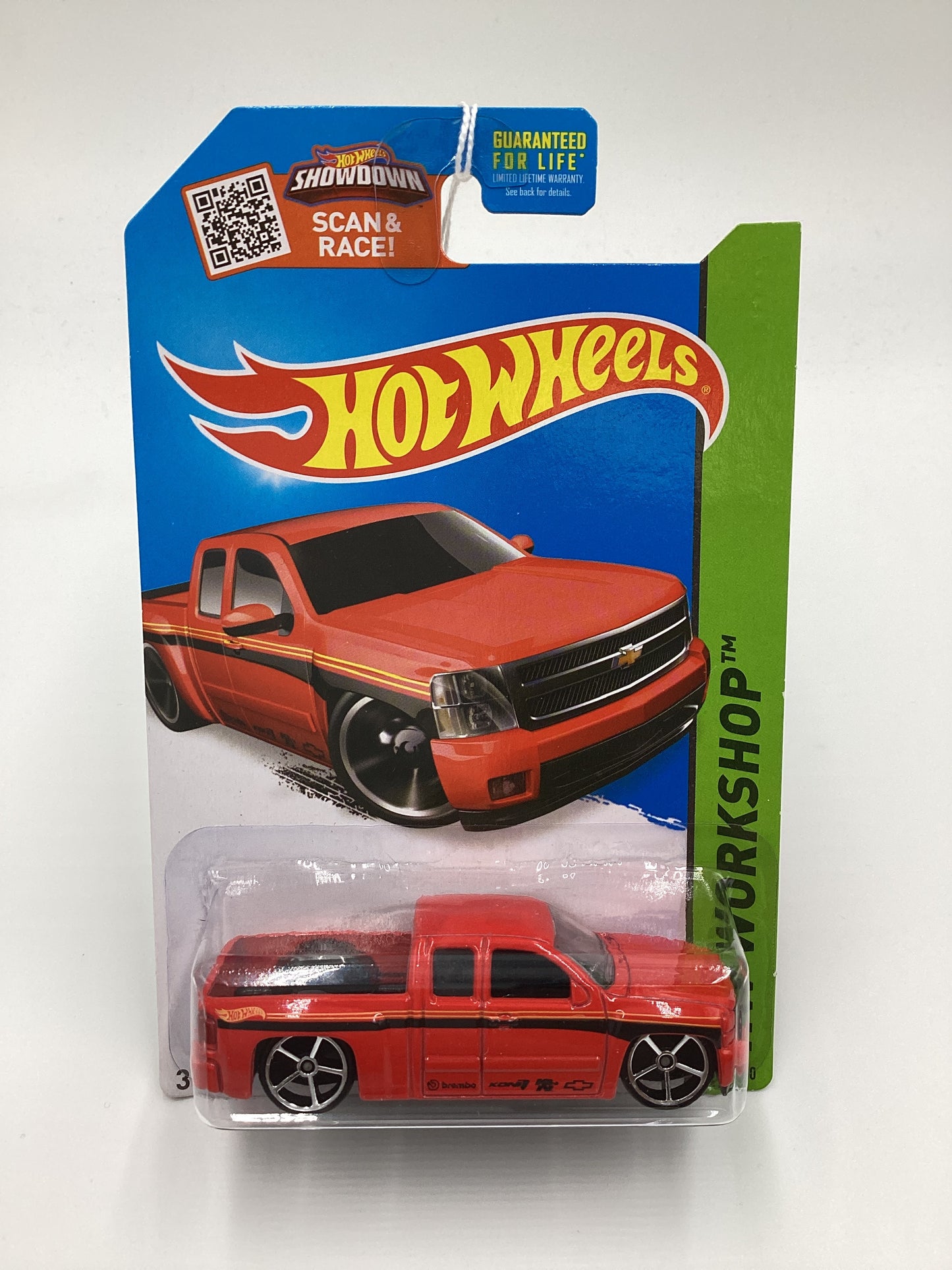 2015 Hot Wheels HW Workshop #249 Chevy Silverado Red 16A