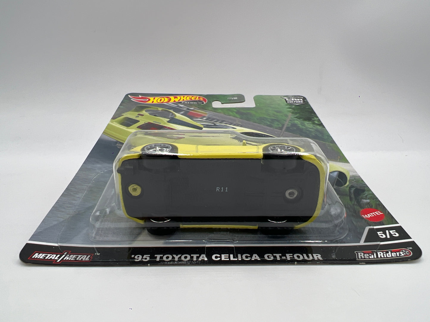 Hot Wheels Premium Mountain Drifters #5 95 Toyota Celica GT-Four Yellow 246F