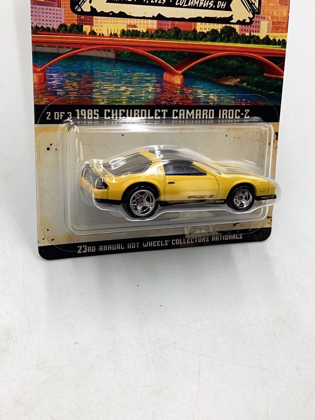 Hot Wheels '85 Chevy Camaro Iroc-Z 2023 Collectors Nationals HWC RR 23nd fashion Annual