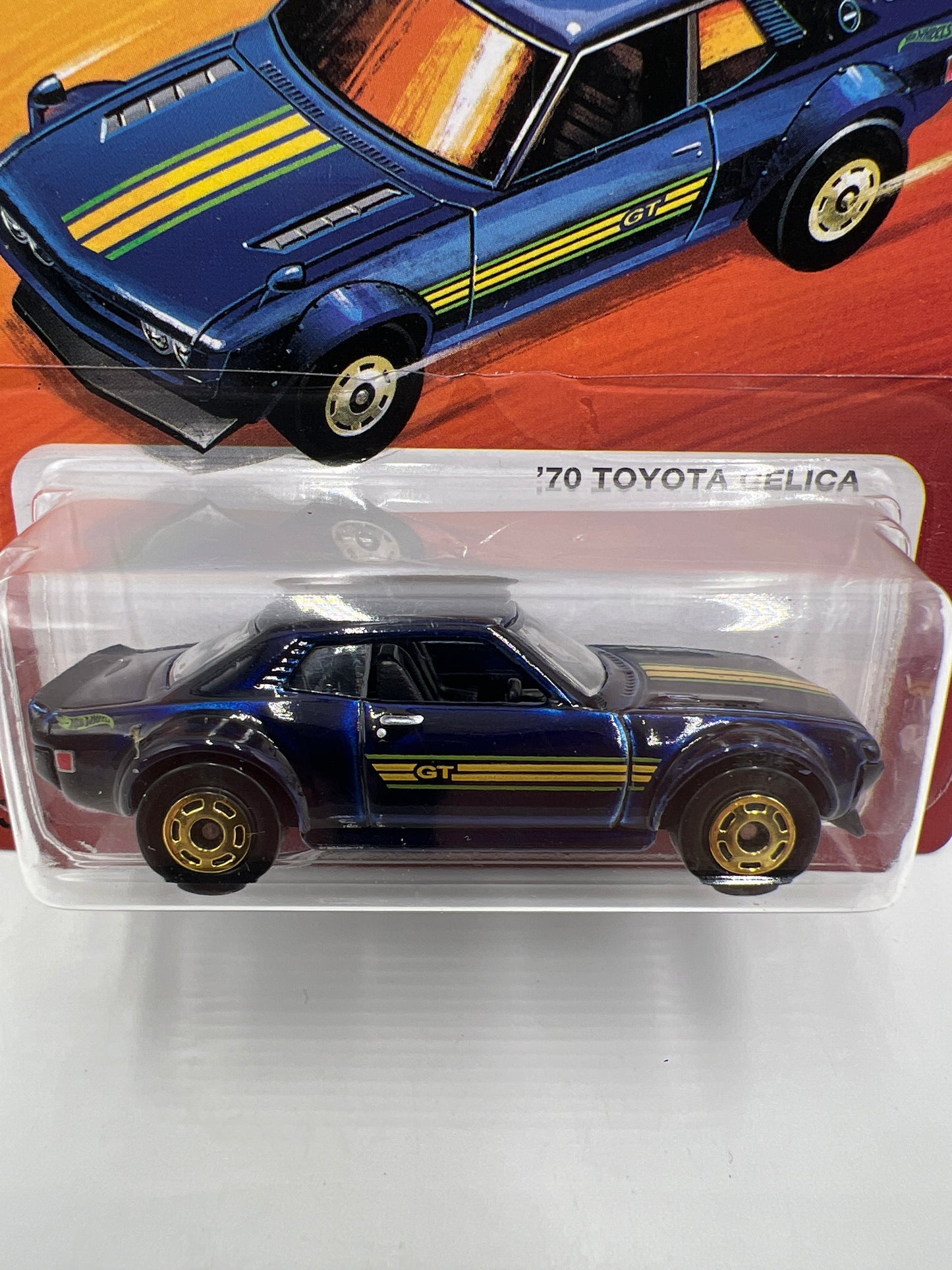 Hot Wheels Target Exclusive The Hot Ones #4 70 Toyota Celica Blue 164G