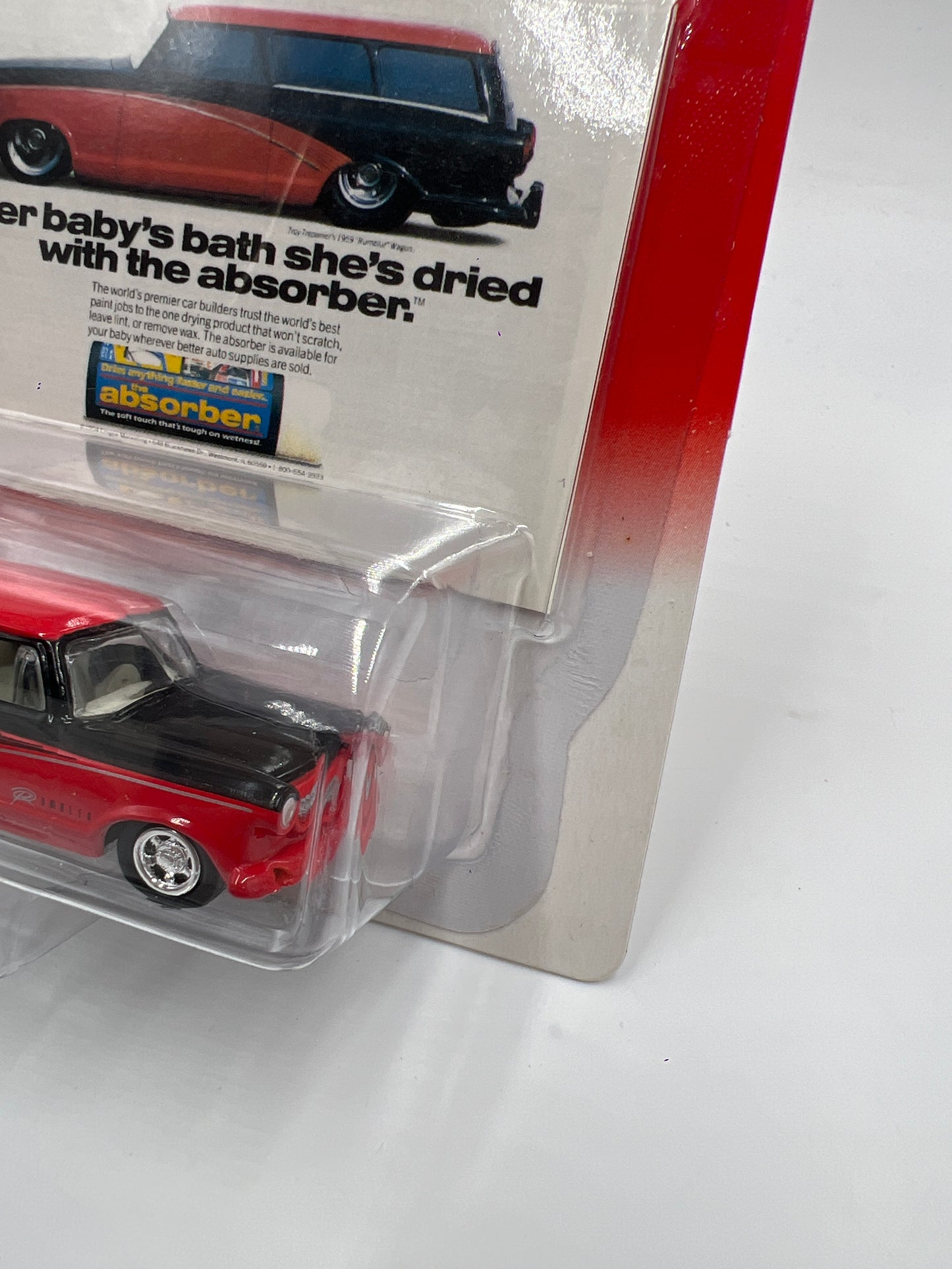 Johnny Lightning Ad Rods 1959 Rumbler Wagon Red/Black 227B