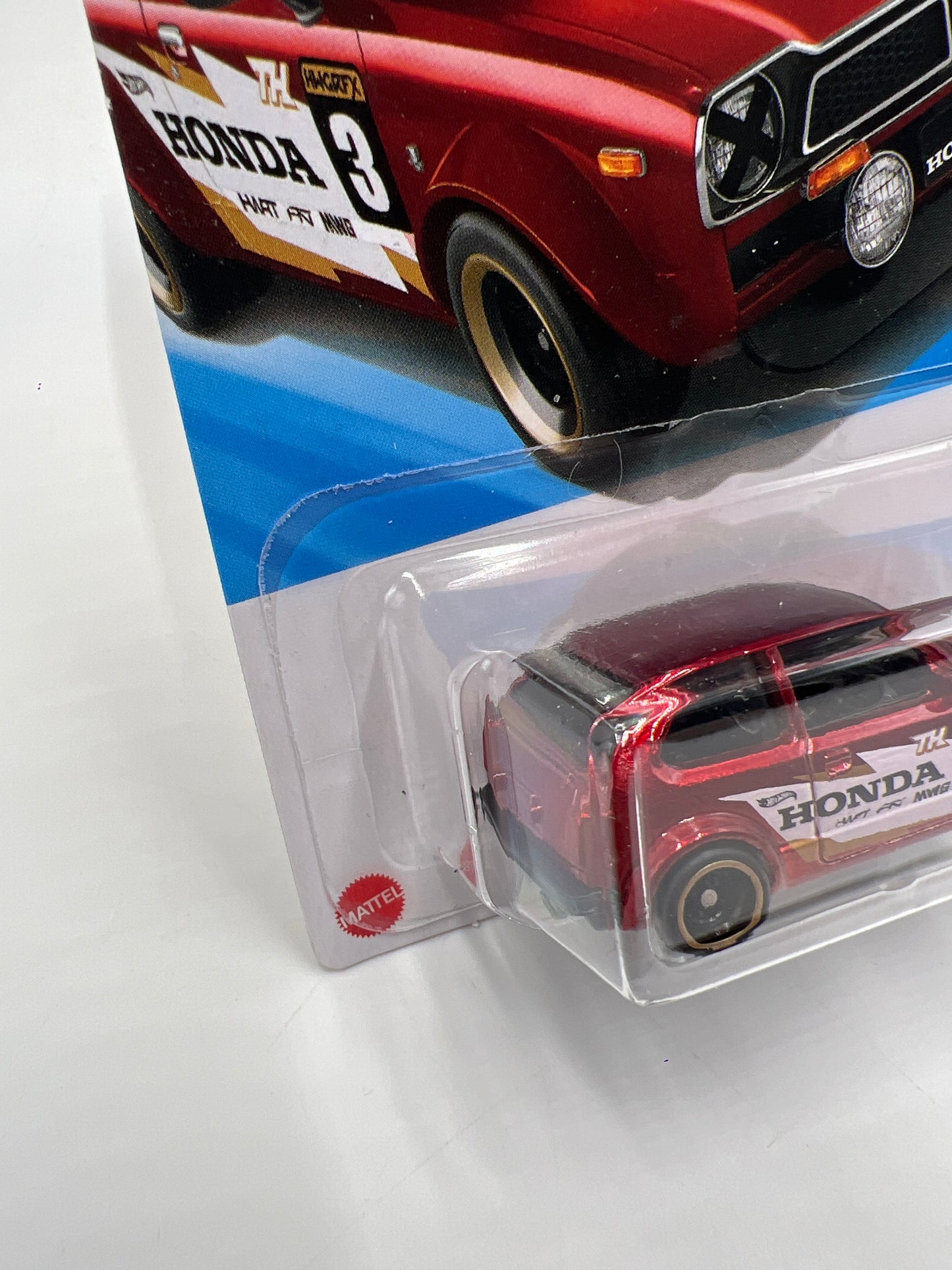 2025 Hot Wheels Factory Sealed Super Treasure Hunt #231 73 Honda Civic Custom Red W/Protector