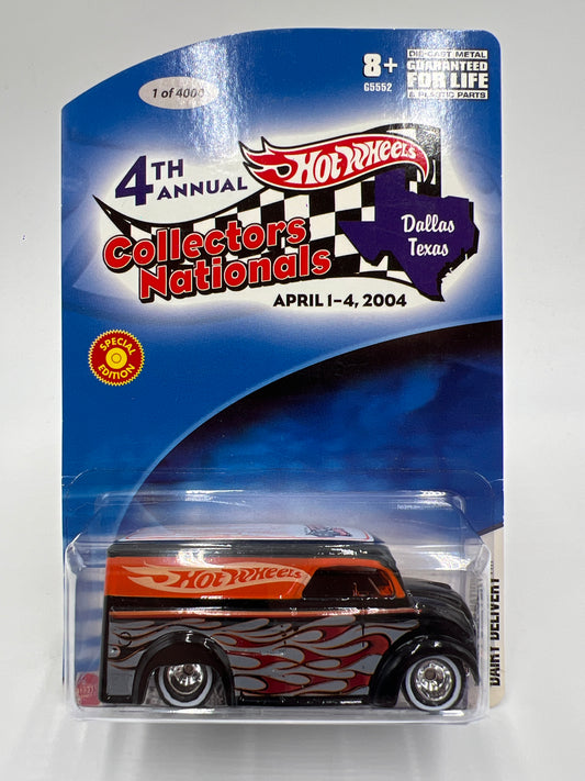 2004 Hot Wheels 4th Annual Collectors Nationals TX 1 of 4000 Dairy Delivery W/Protector