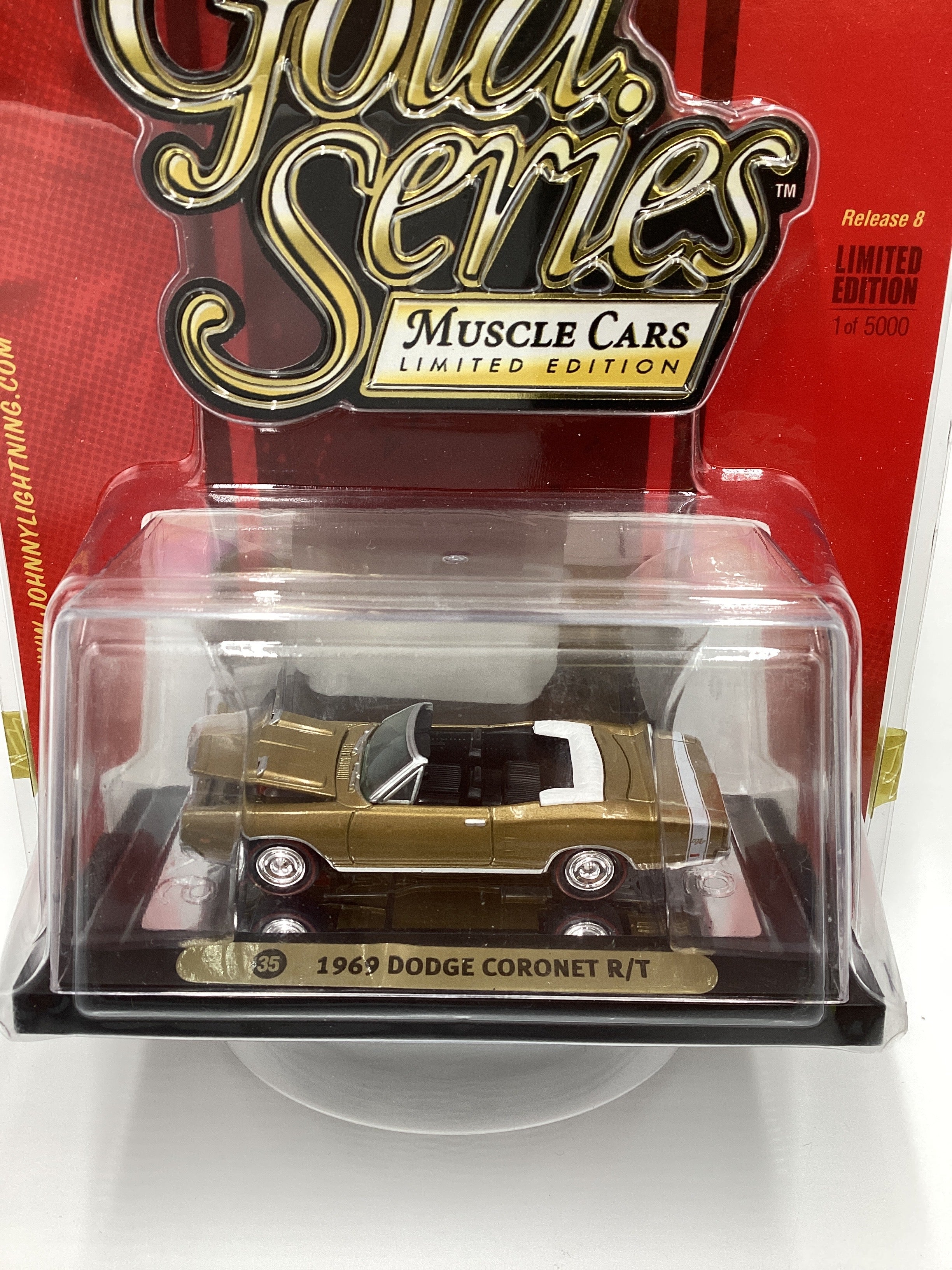 Johnny Lightning Gold Series Muscle Cars Release 8 #35 1969 Dodge