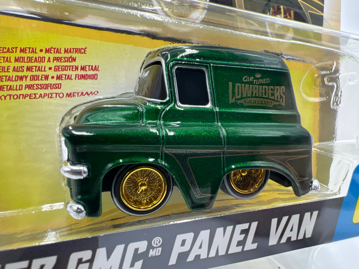 2025 MGA Car Tuned Series 3 #3 57 GMC Panel Van Green 179C
