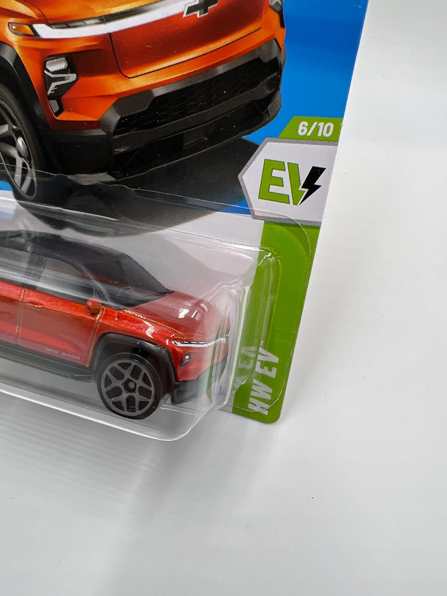 2025 Hot Wheels N Case EV #86 Silverado EV RST Orange 18C