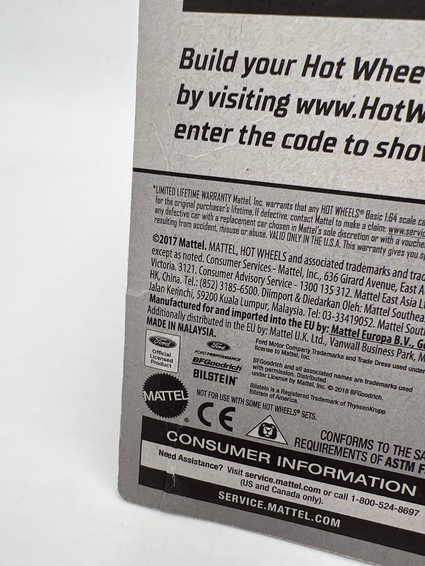 2018 Hot Wheels Super Treasure Hunt 70 Ford Escort RS1600 Blue W/Protector Card Not Perfect