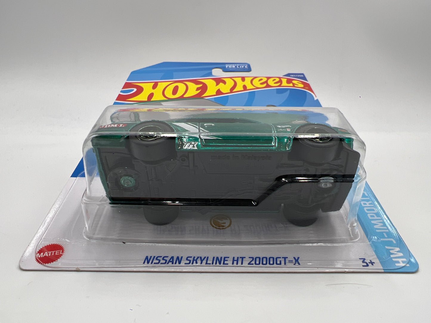 2022 Hot Wheels Super Treasure Hunt #187 Nissan Skyline HT 2000GT-X Green W/Protector