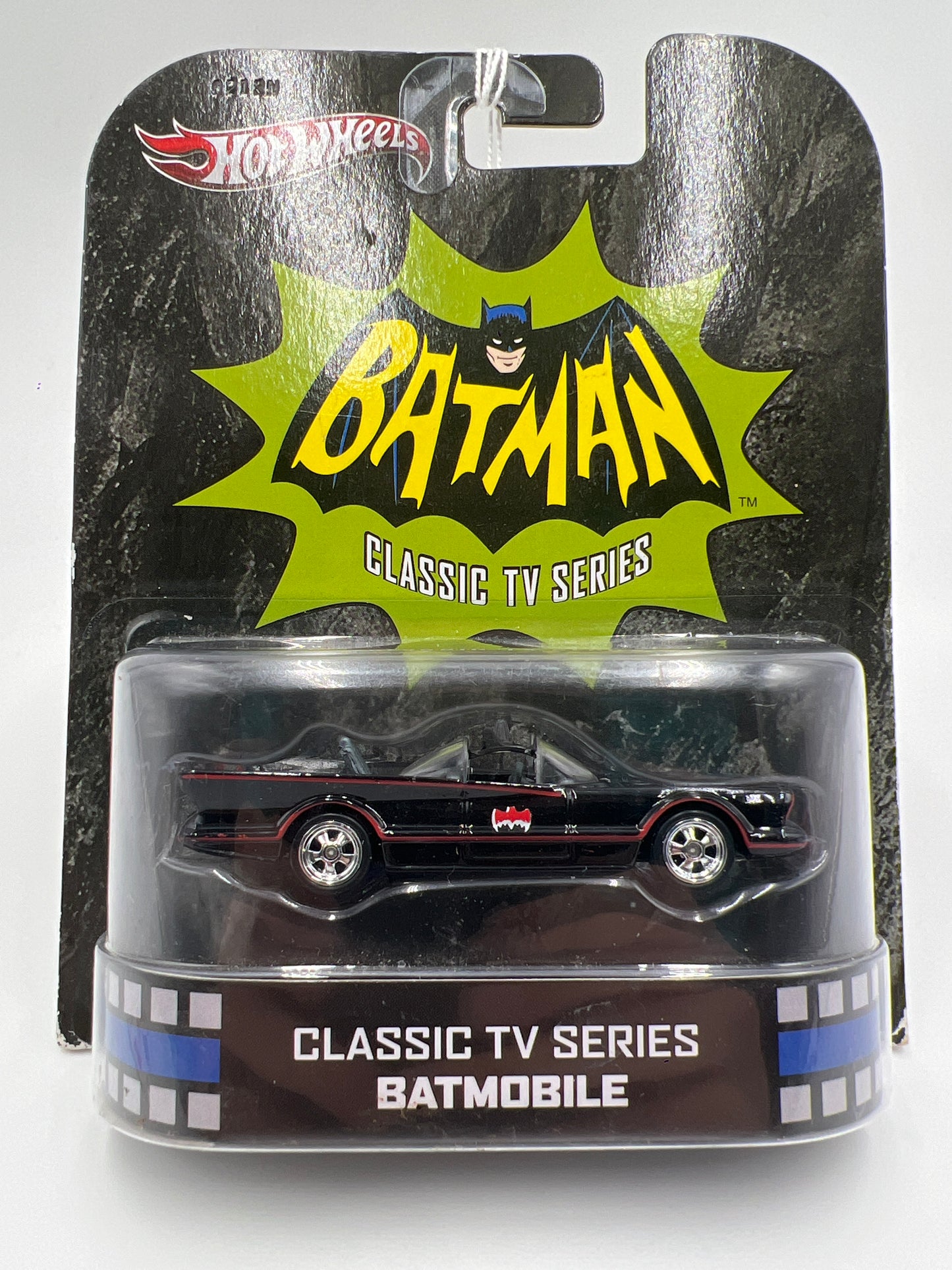 2013 Hot Wheels Retro Entertainment Classic TV Series Batmobile Black 243C