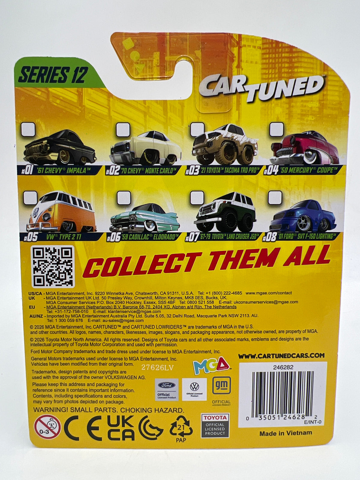 MGA Car Tuned Mainline Series 12 #4 50 Mercury Coupe