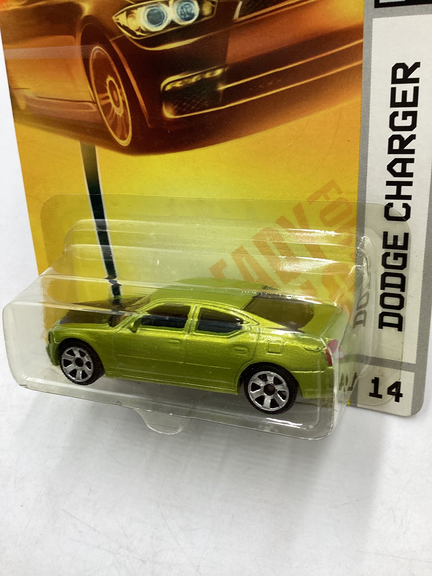 Matchbox #14 Dodge Charger Green 208B