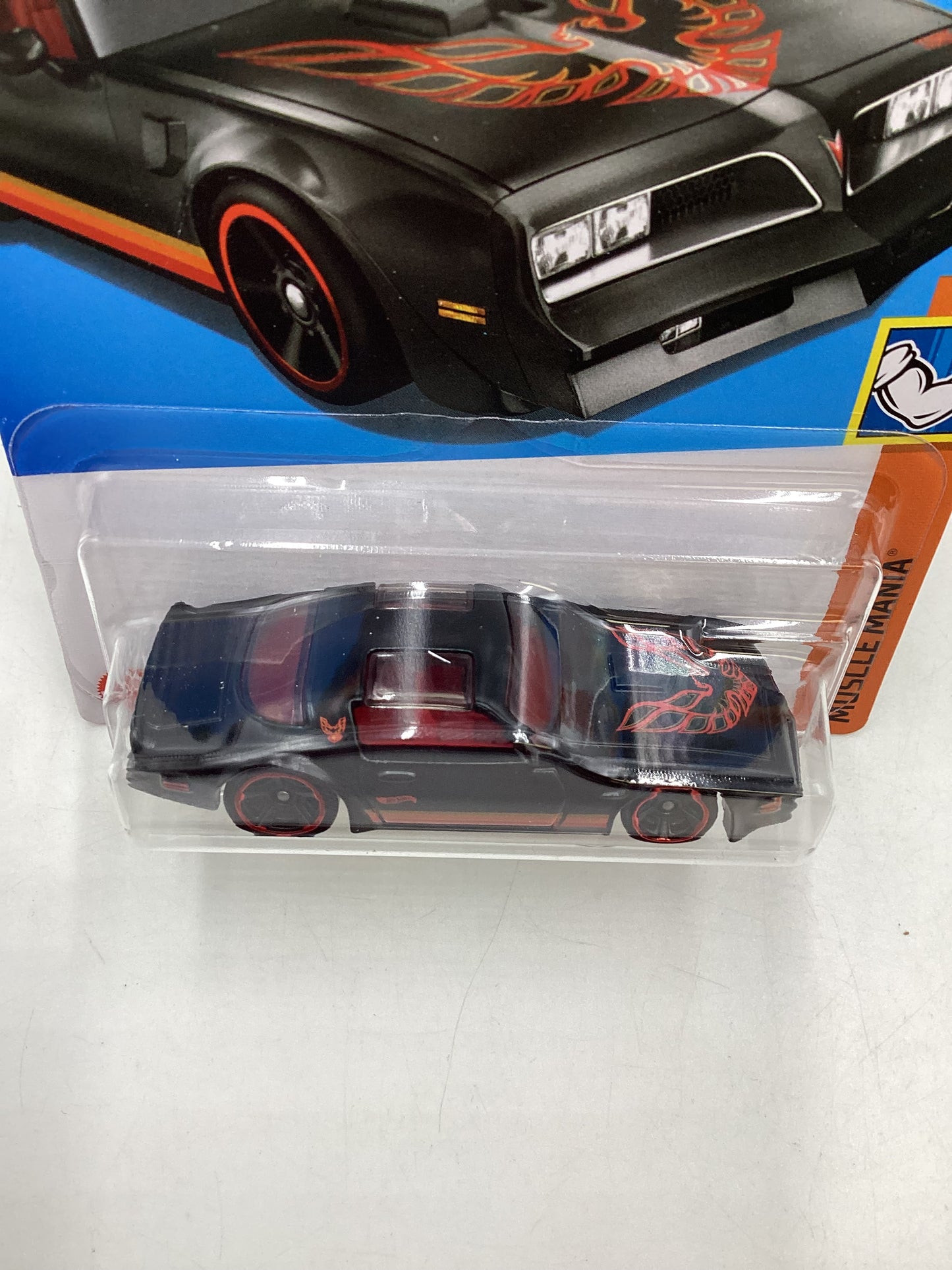 2024 Hot Wheels #206 77 Pontiac Firebird T/A Black 57B