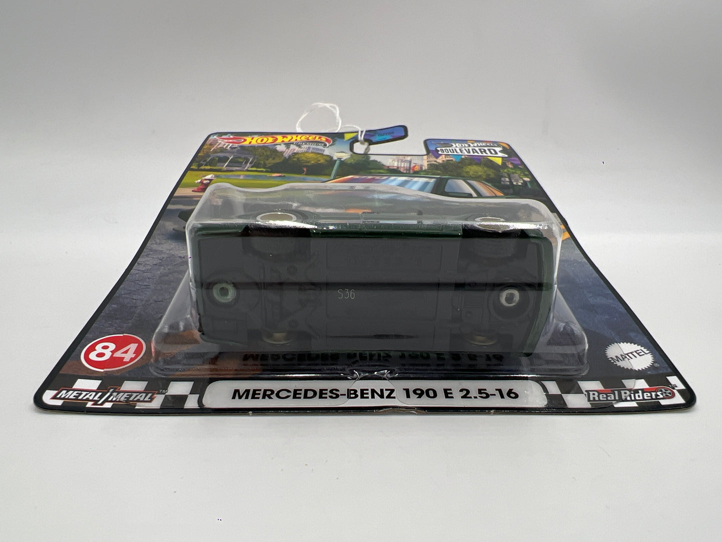 Hot Wheels Premium Boulevard #84 Mercedes-Benz 190 E 2.5-16 Green 265C
