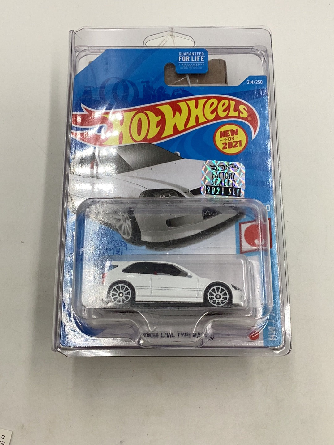 2021 Hot wheels Factory Sealed #214 99 Honda Civic Type R EK9 with protector