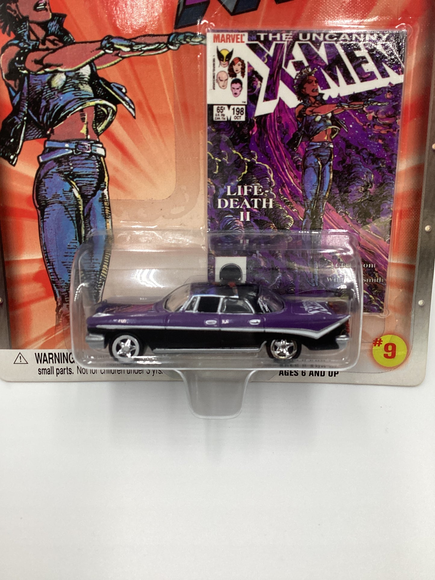 Johnny Lightning Marvel The Uncanny X-Men #9 59 Desoto Purple 230A