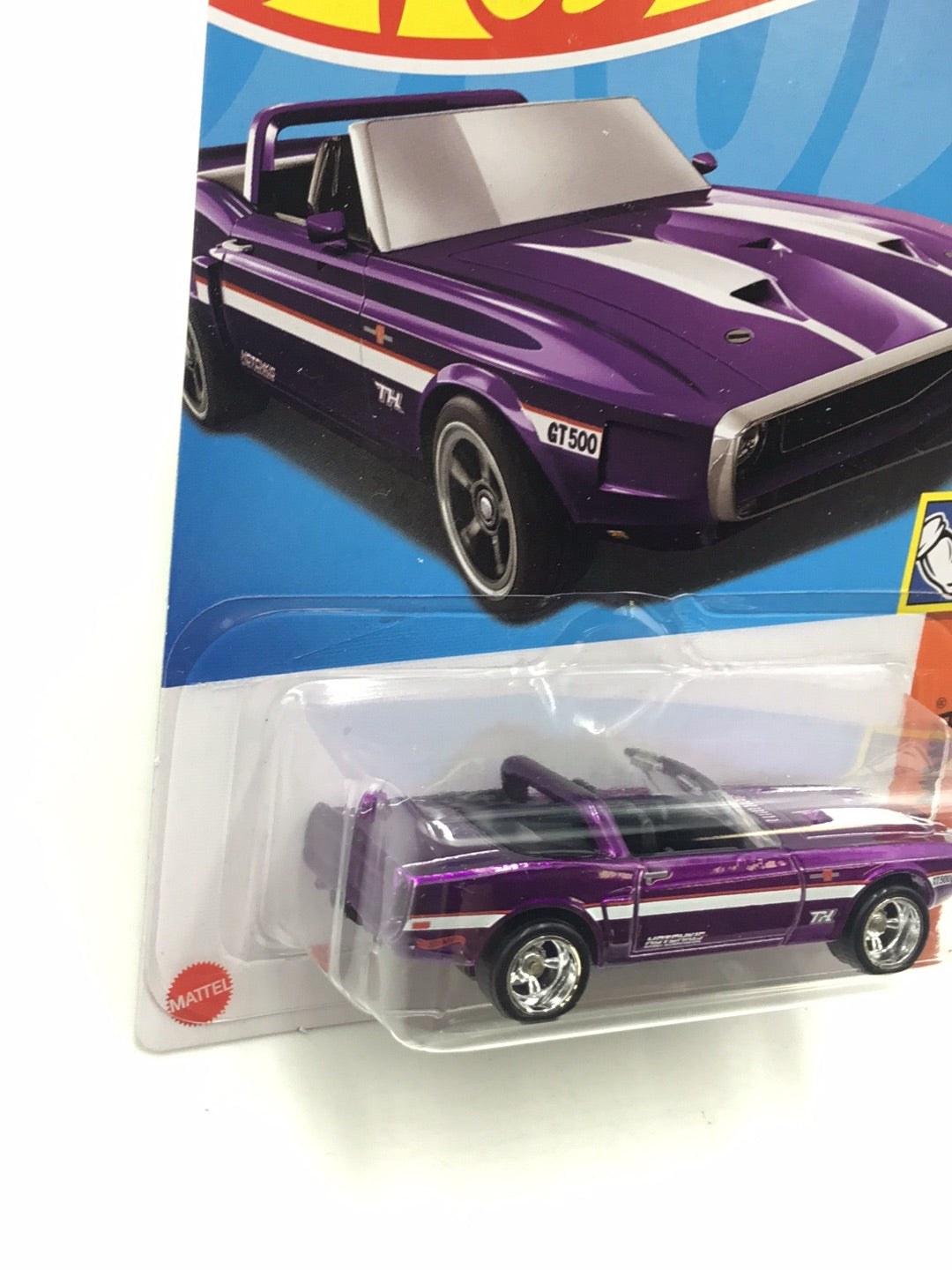 2023 hot wheels Super Treasure hunt 1969 Shelby GT-500 #195 W/ Protector