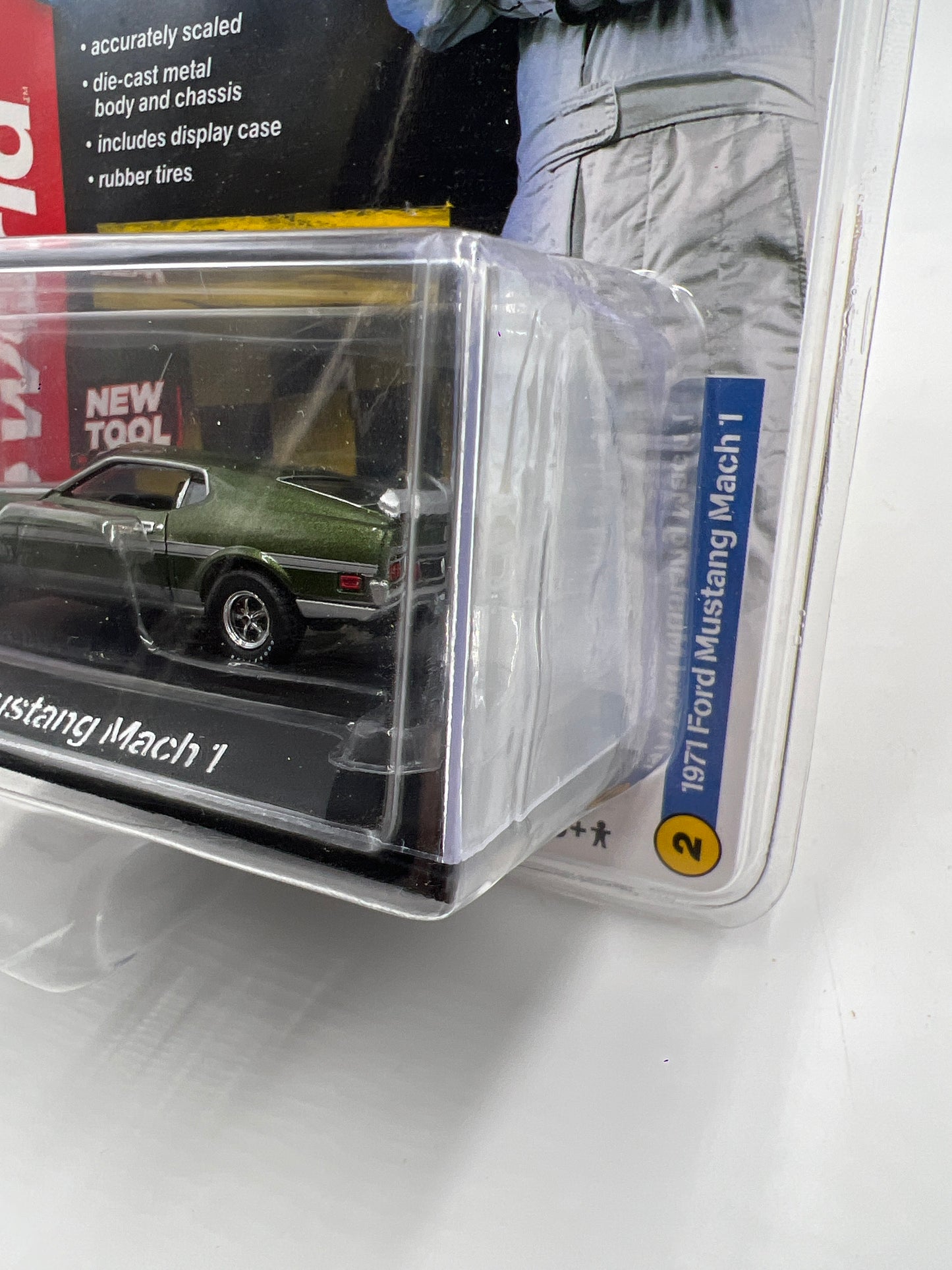 Auto World Top Gear #2 1971 Ford Mustang Mach 1 Green 182C