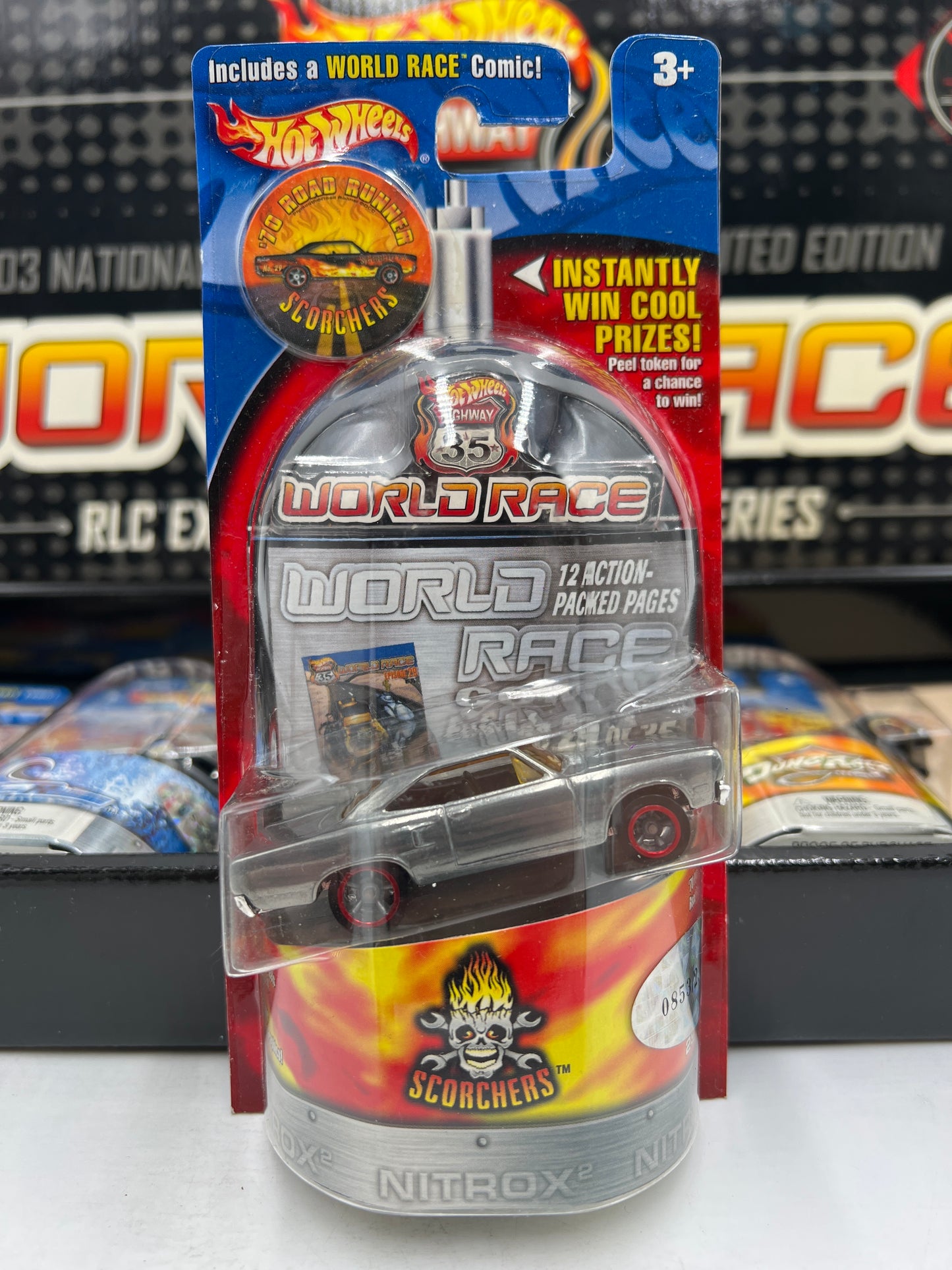 Hot Wheels 2003 Nationals RLC Exclusive #863/2000 Highway 35 World Race Zamac Set VHTF