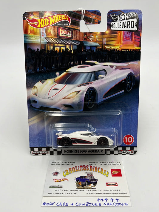 Hot Wheels Premium Boulevard #10 Koenigsegg Agera R 259D