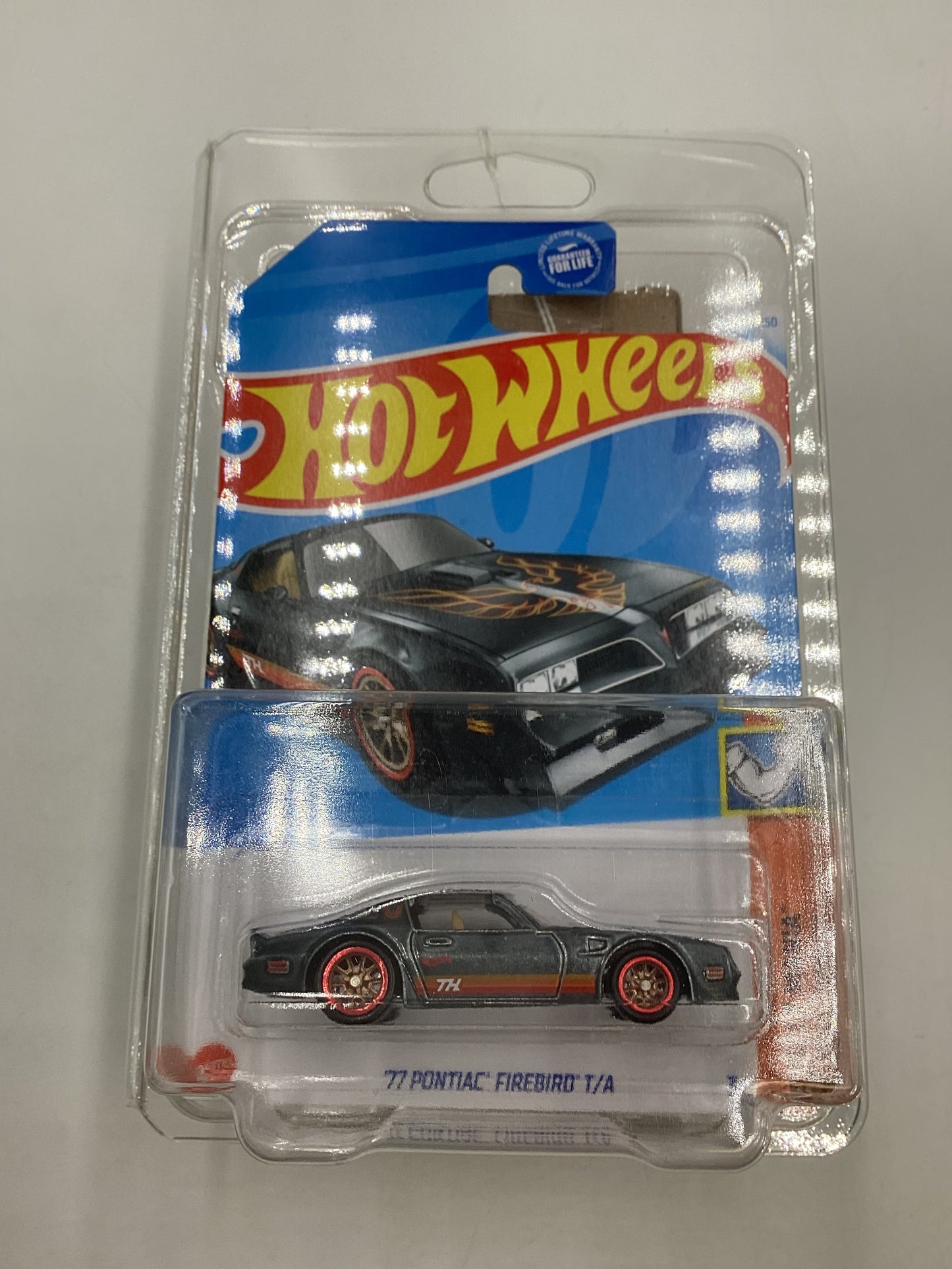 2024 Hot Wheels Super Treasure Hunt #206 L case 77 Pontiac Firebird T/A with protector