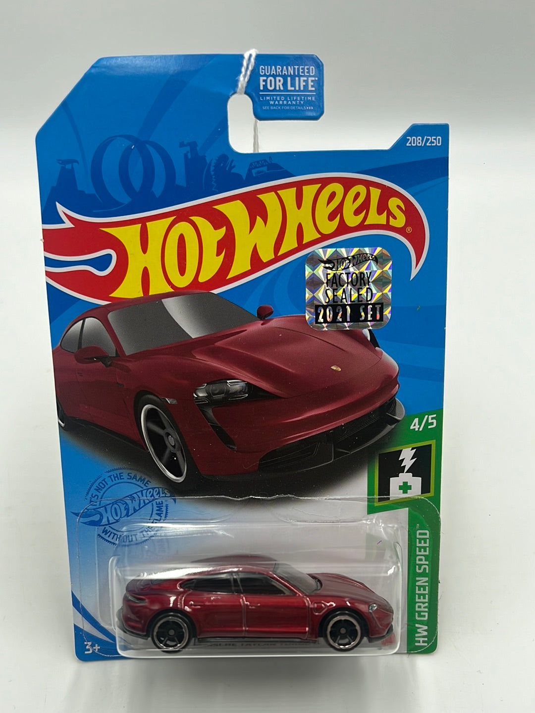 Hot Wheels 2021 - Porsche Taycan Turbo S #208 Factory Sealed 99A