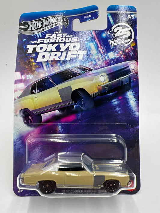2026 Hot Wheels Silver Series Fast & Furious Tokyo Drift #3 1970 Monte Carlo 74B