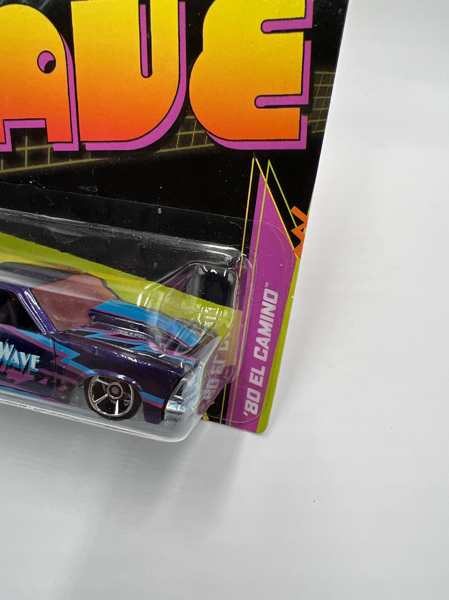 2013 Hot Wheels Jukebox #22 New Wave 80 El Camino Purple Bad J Hook 154F