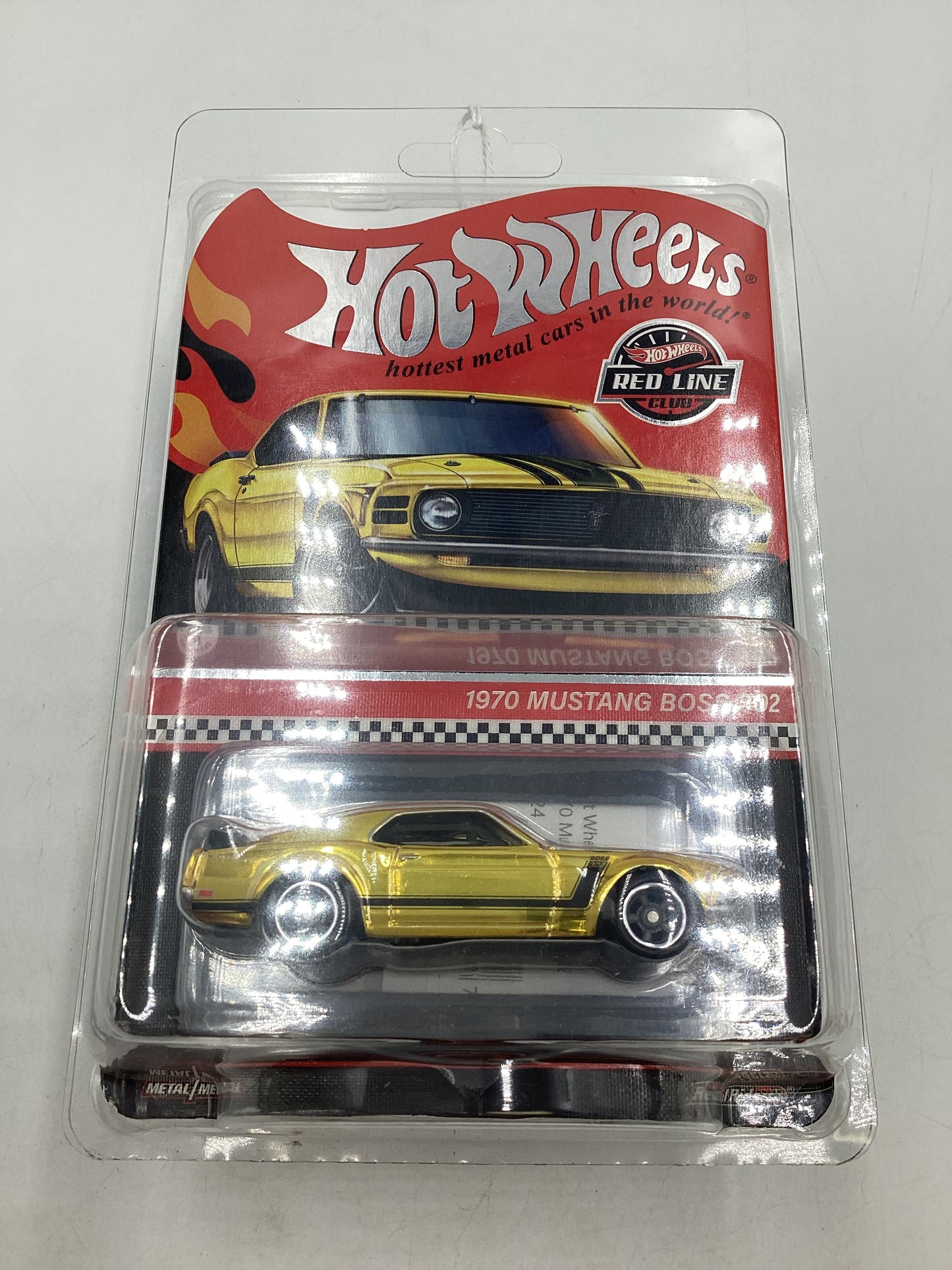 2024 Hot wheels RLC Gold 1970 Ford Mustang Boss 302 with protector