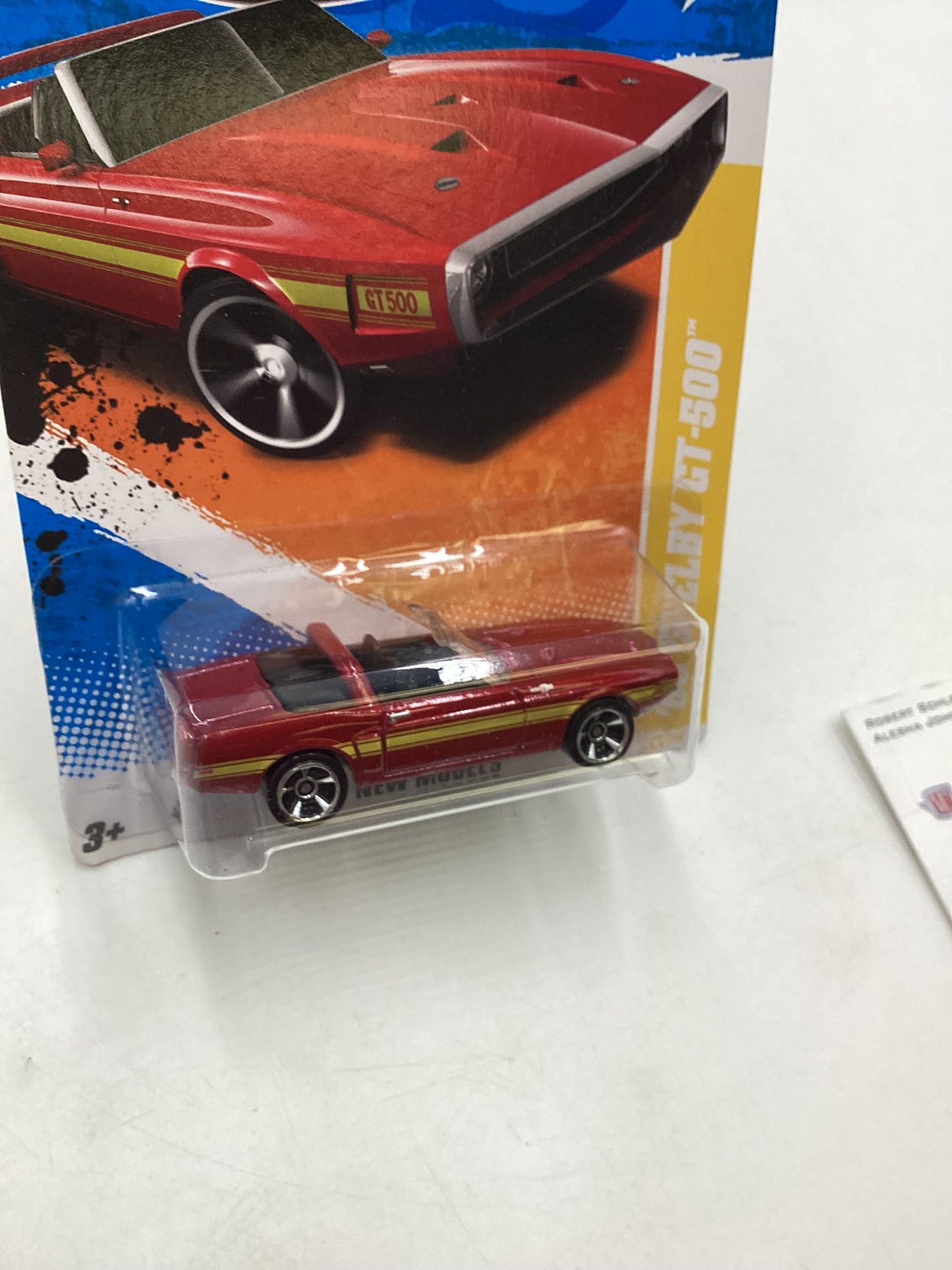 2011 Hot Wheels #21 69 Shelby GT-500 Red 25H