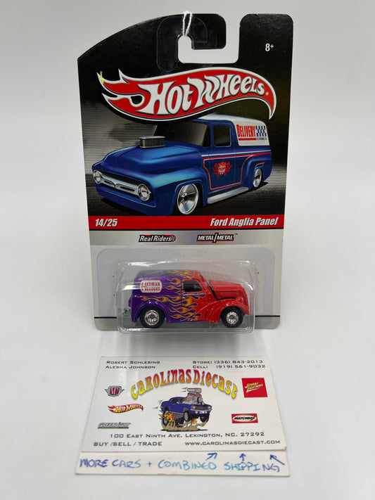 Hot Wheels Slick Rides #14 Ford Anglia Panel Hedman Hedders Red/Purple 241G