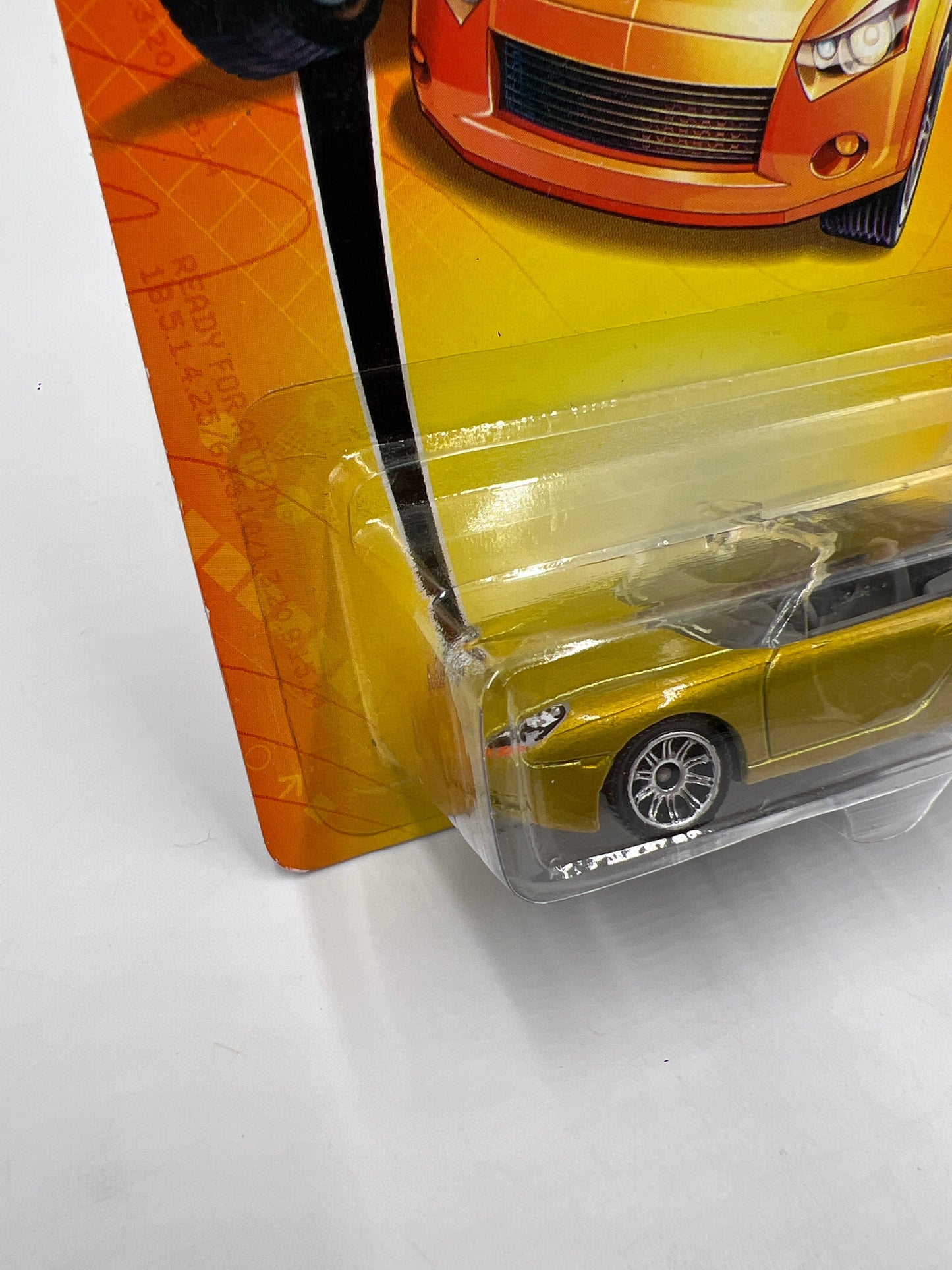 Matchbox MBX Metal #10 Porsche 911 Carrera Cabriolet Gold 209C