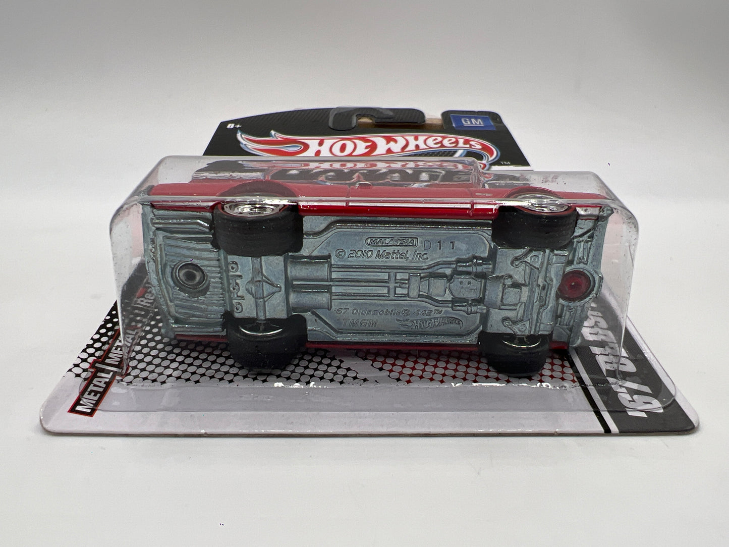 Hot Wheels Premium Garage Series #13 67 Oldsmobile 442 Red W/Protector