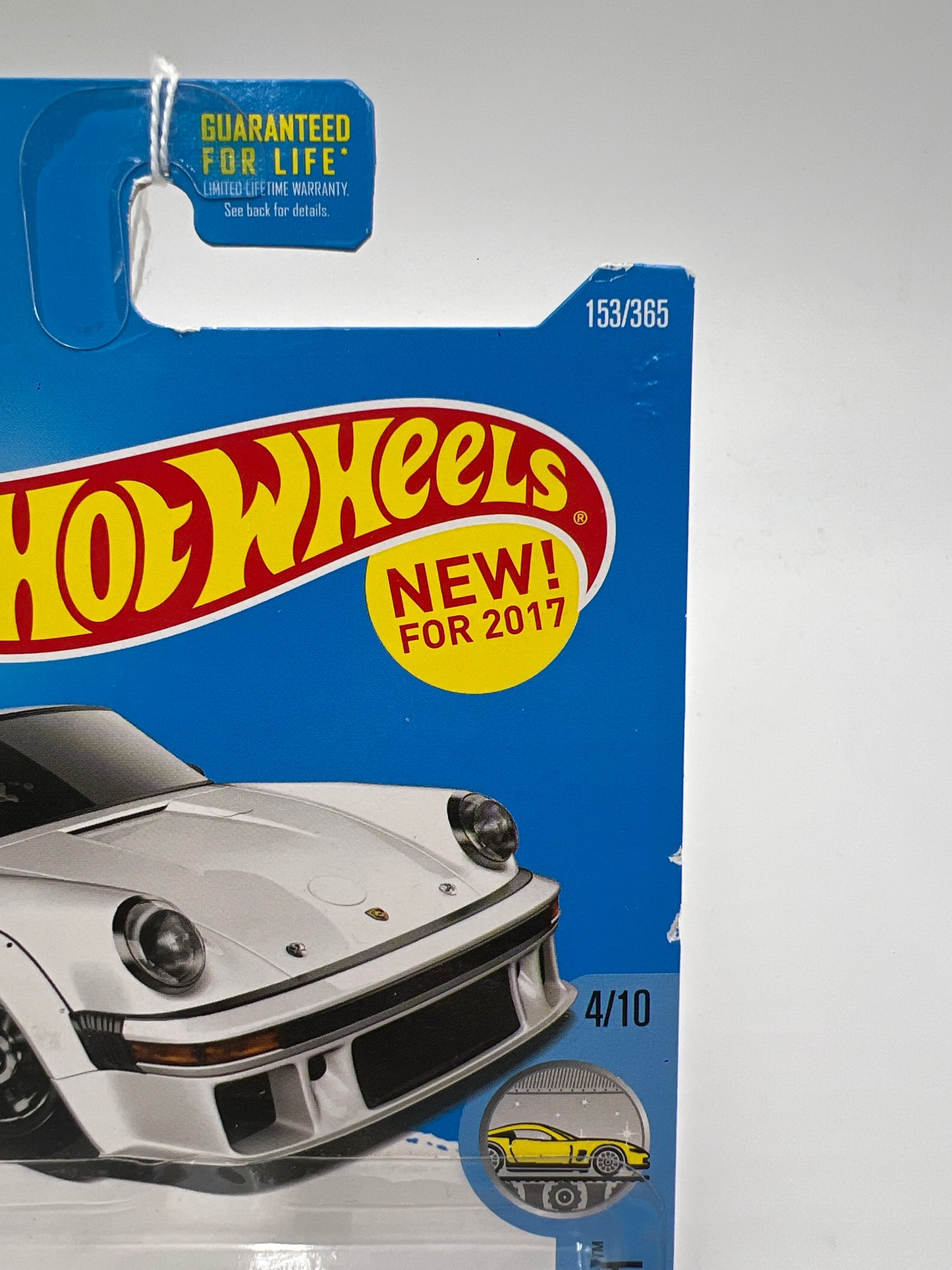 2017 Hot Wheels Factory Fresh #153 Porsche 934.5 White (Card Not Perfect) 98B