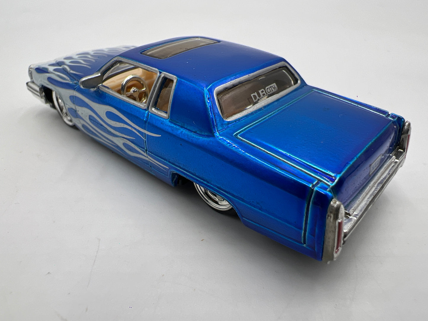 Jada Toys Dub City 1985 Cadillac Brougham Blue Loose