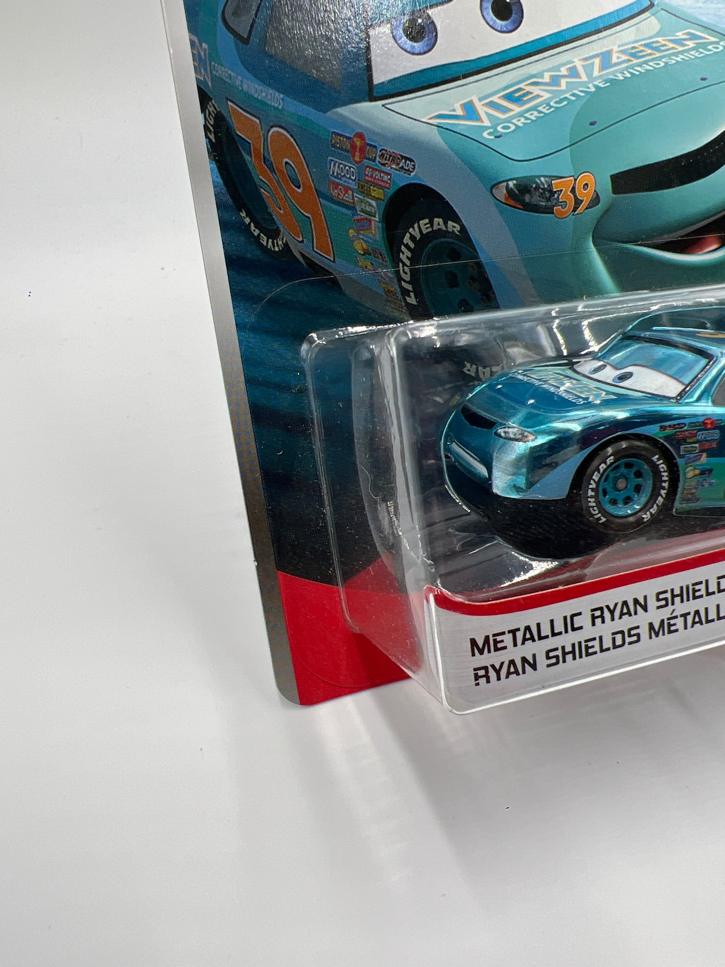 Disney Pixar Cars Scavenger Hunt Chase Metallic Ryan Shields #39 Blue 137C