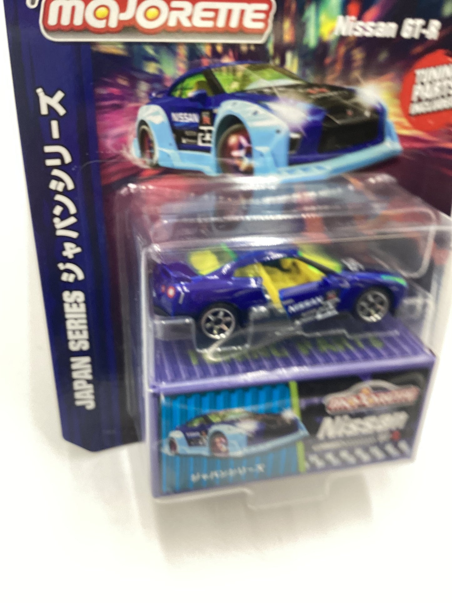 2024 Majorette Japan Series Nissan GT- Blue 110D