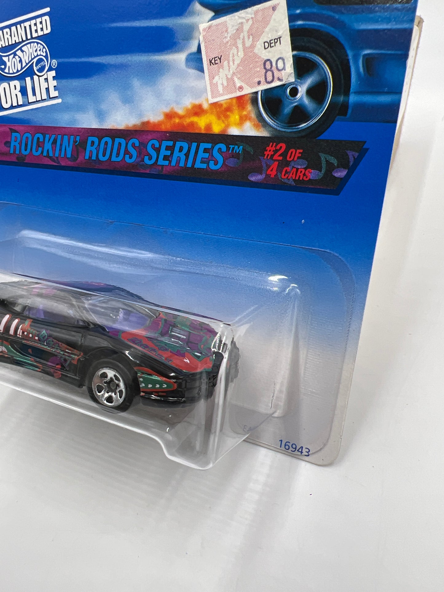 1997 Hot Wheels Rockin Rods Series #570 Ferrari 355 Black