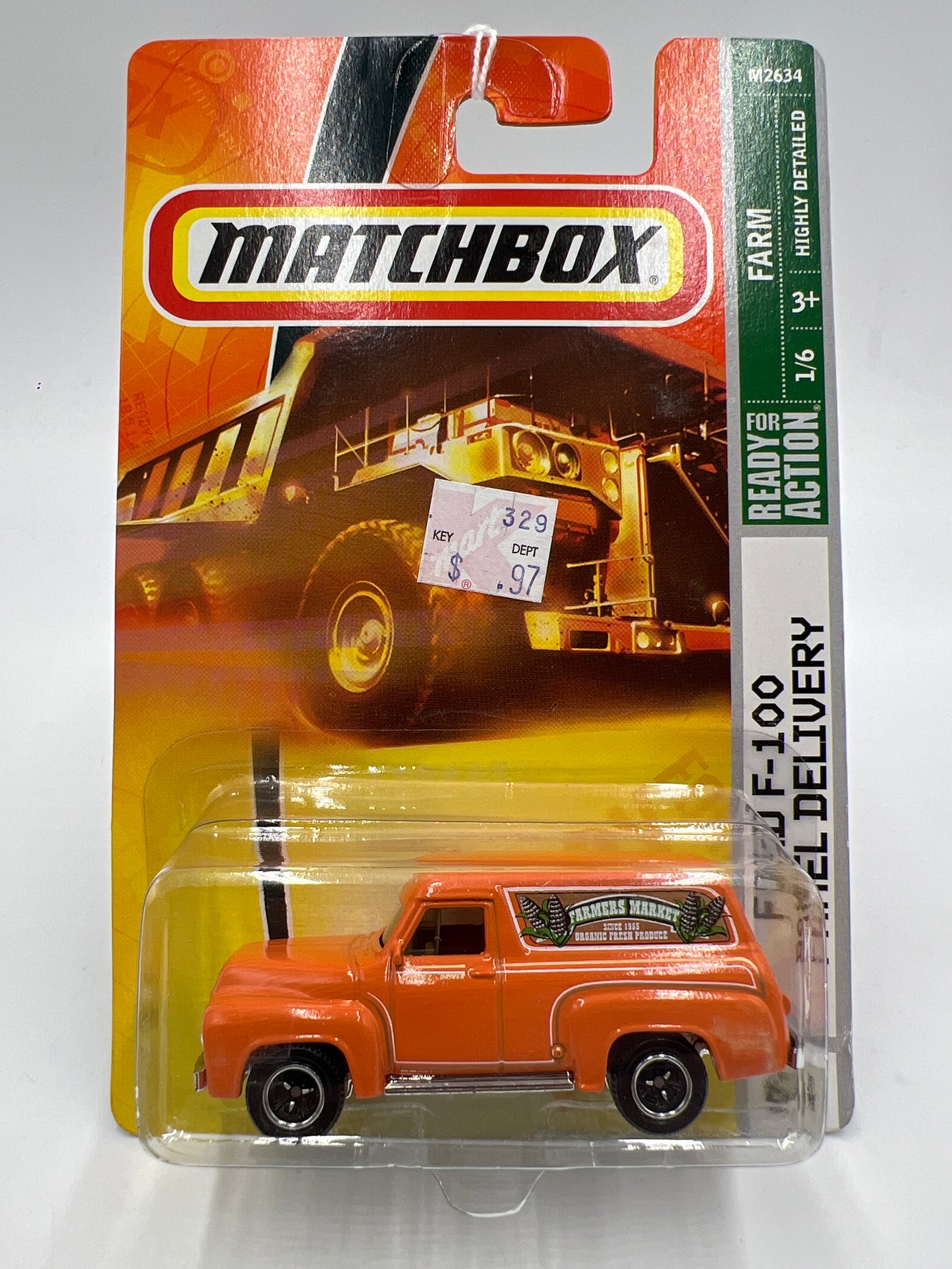 Matchbox Farm #64 Ford F100 Panel Delivery Orange 208E