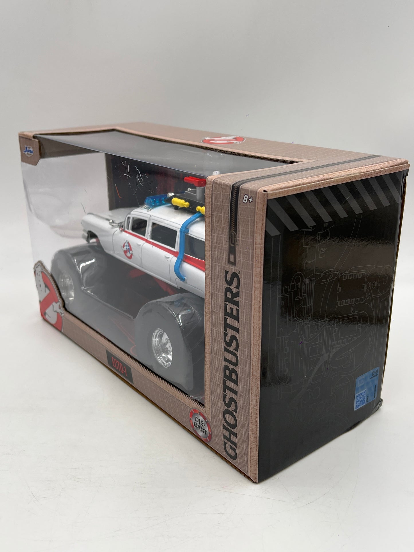 Jada 1/24 Scale Ghostbusters Ecto-1 Monster Truck Version White