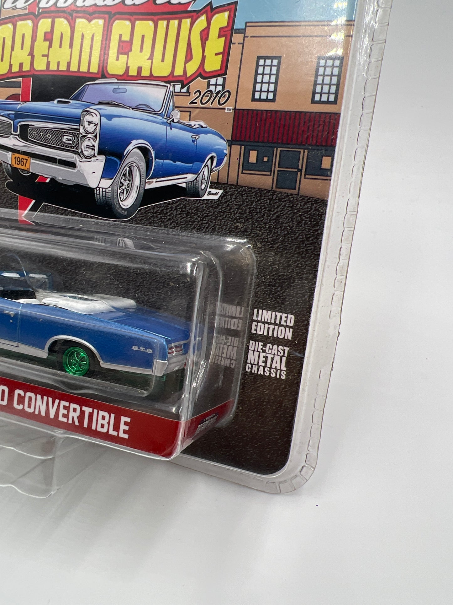 Greenlight Woodward Dream Cruise Series 1 CHASE 1967 Pontiac GTO Convertible Blue