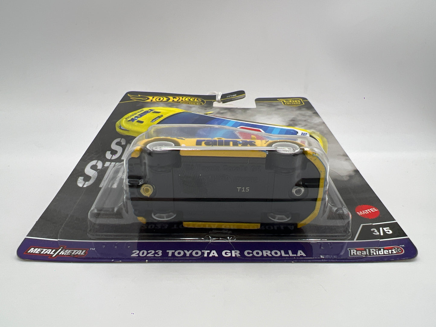 2024 Hot Wheels Premium Slide Street 2 #3 2023 Toyota GR Corolla Yellow 242C