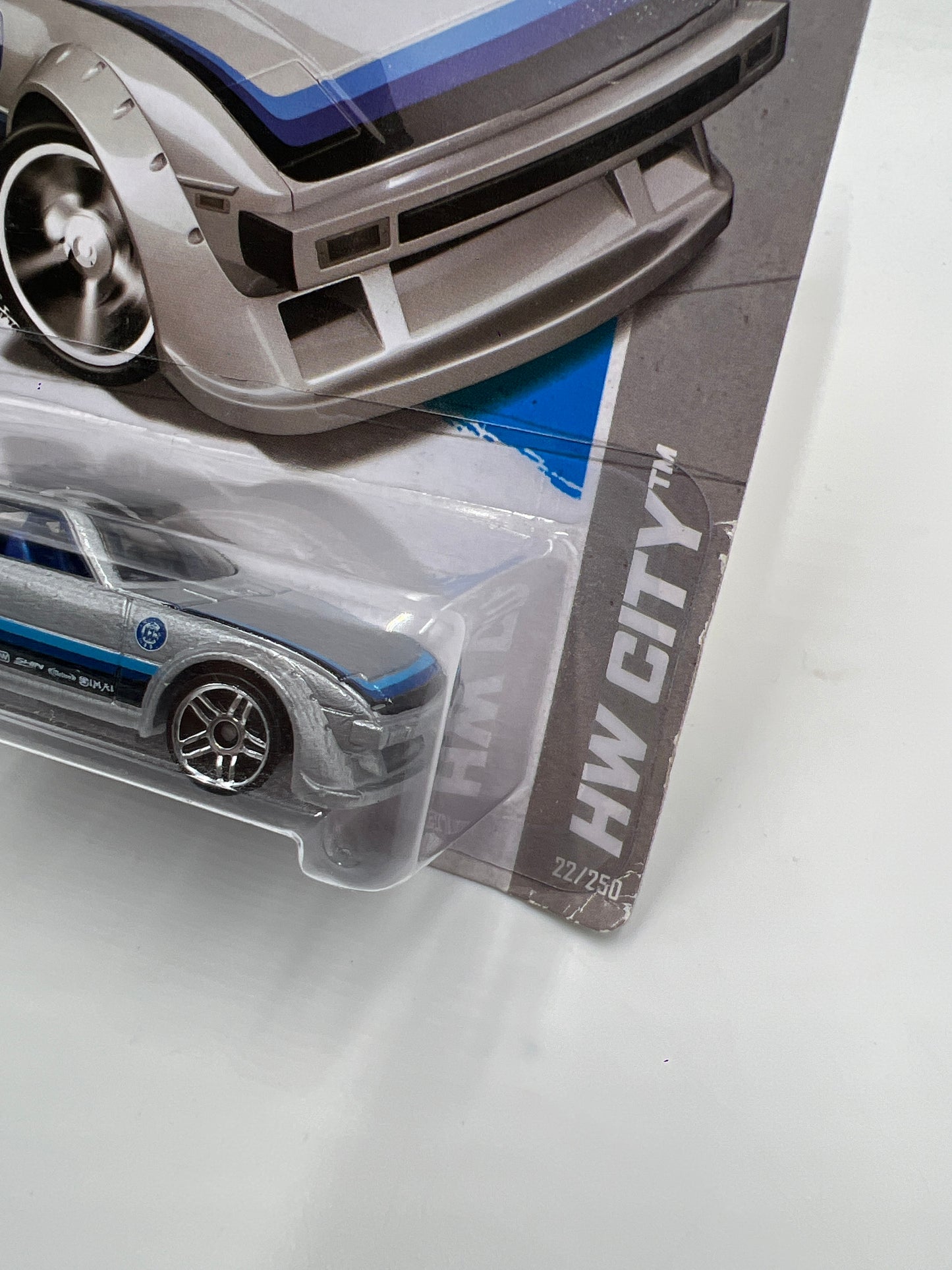 2013 Hot Wheels Treasure Hunt #22 Mazda RX-7 Silver