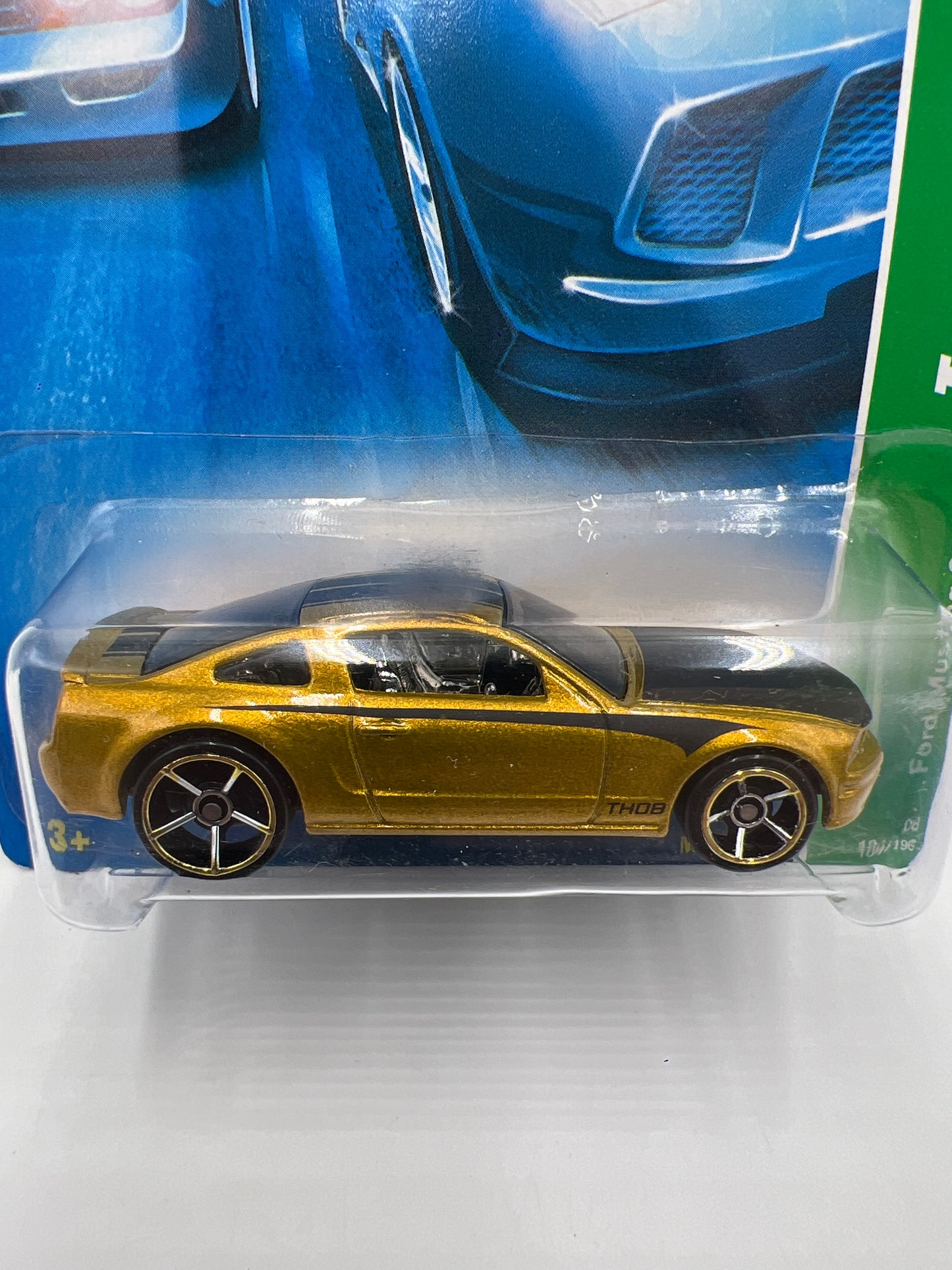 2008 Hot Wheels Treasure Hunts #164 Ford Mustang GT Gold